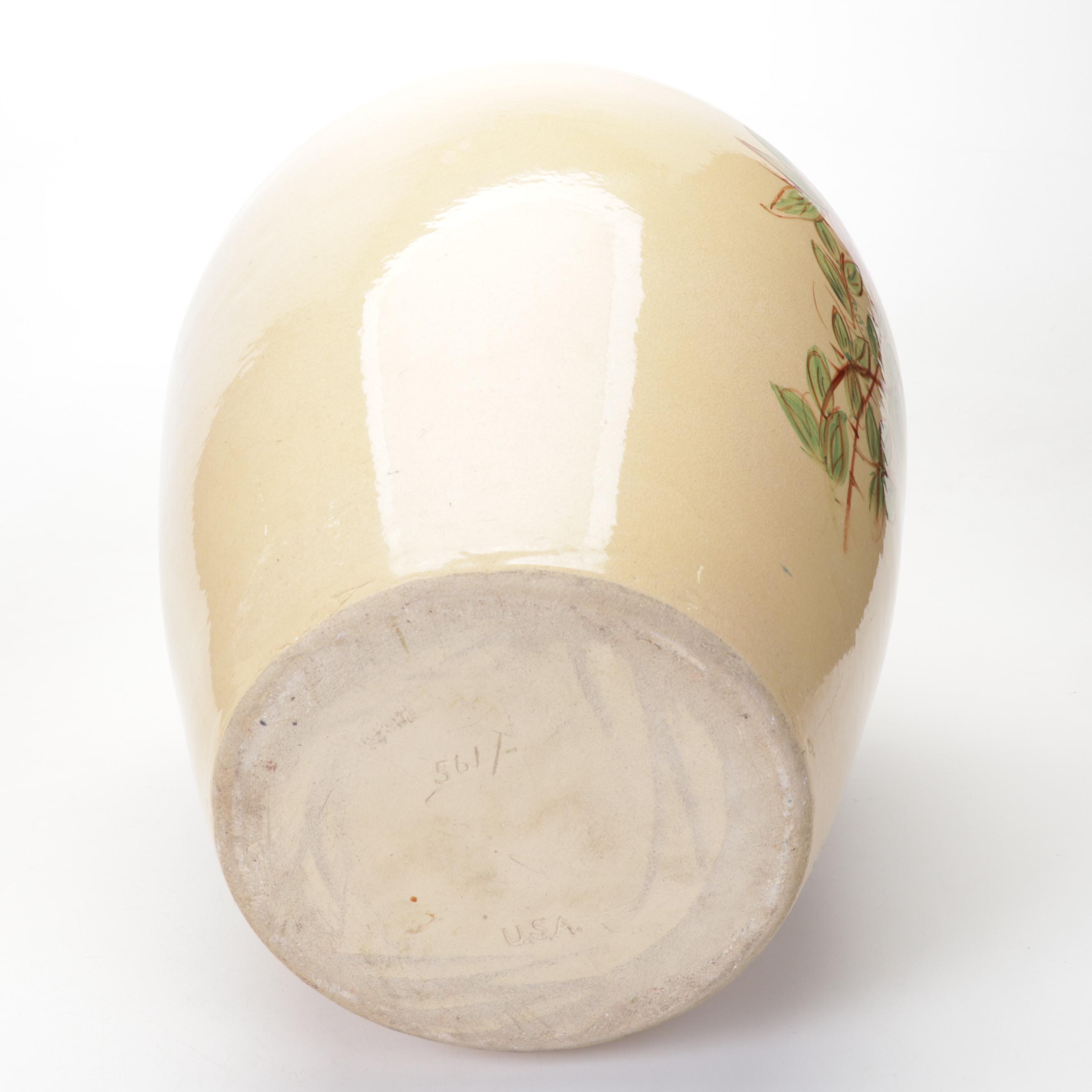 Dorothy Archer for Robinson Ramsbottom Hand-Painted Pottery Vases, 1970s