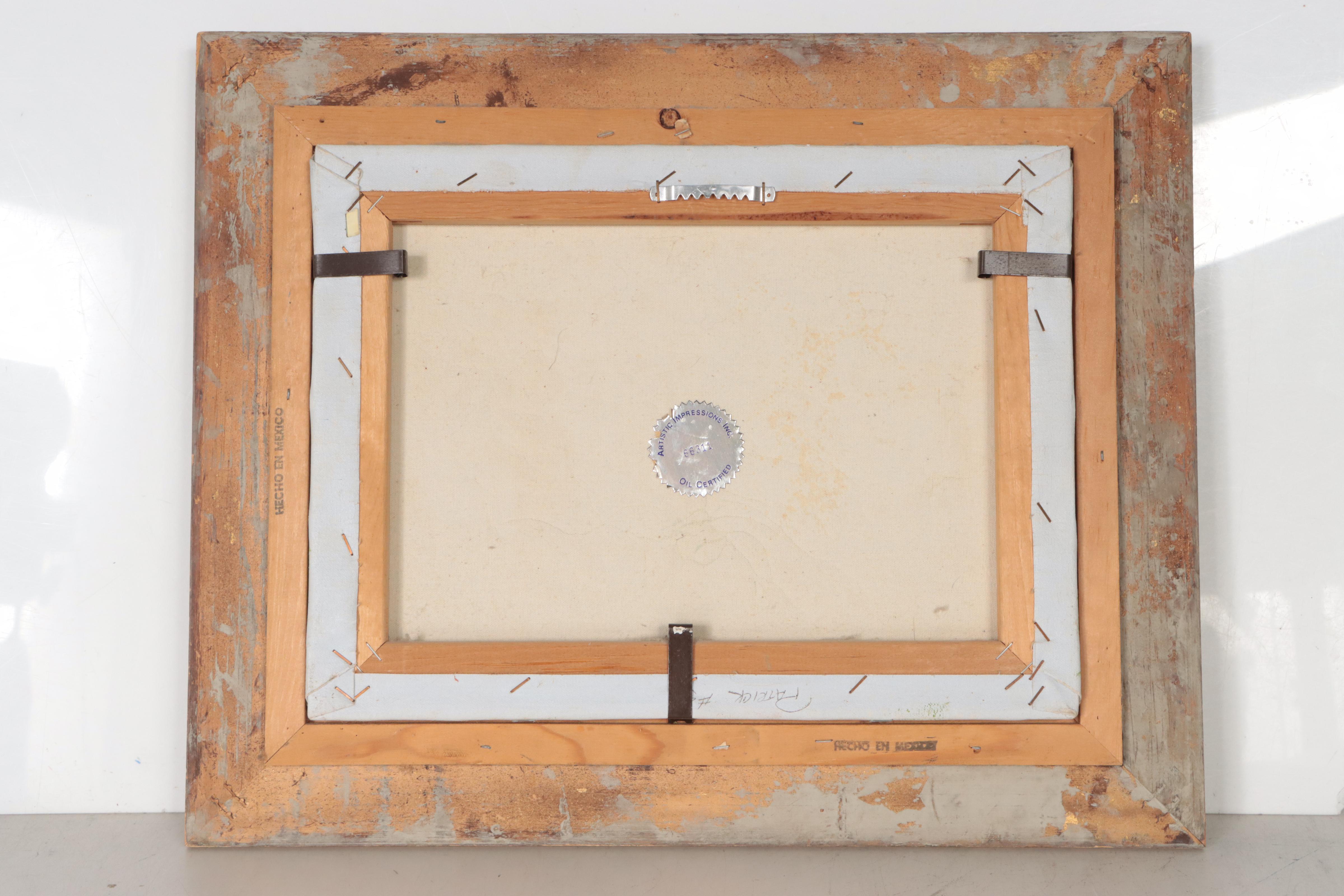 Marie Charley Impressionist Style Coastal Landscape Oil Painting