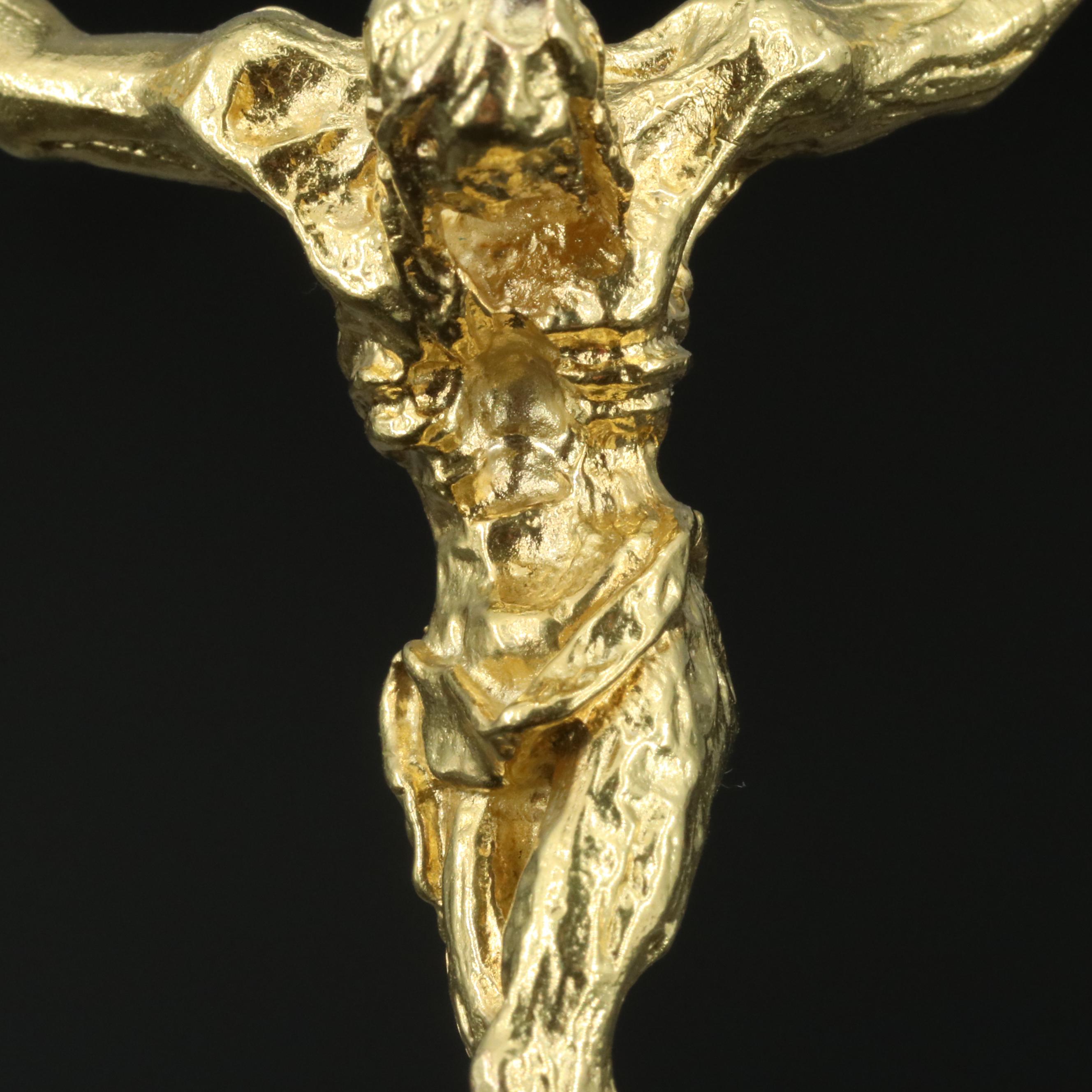 Salvador Dali "Christo De San Juan De Le Cruz" 18K Necklace