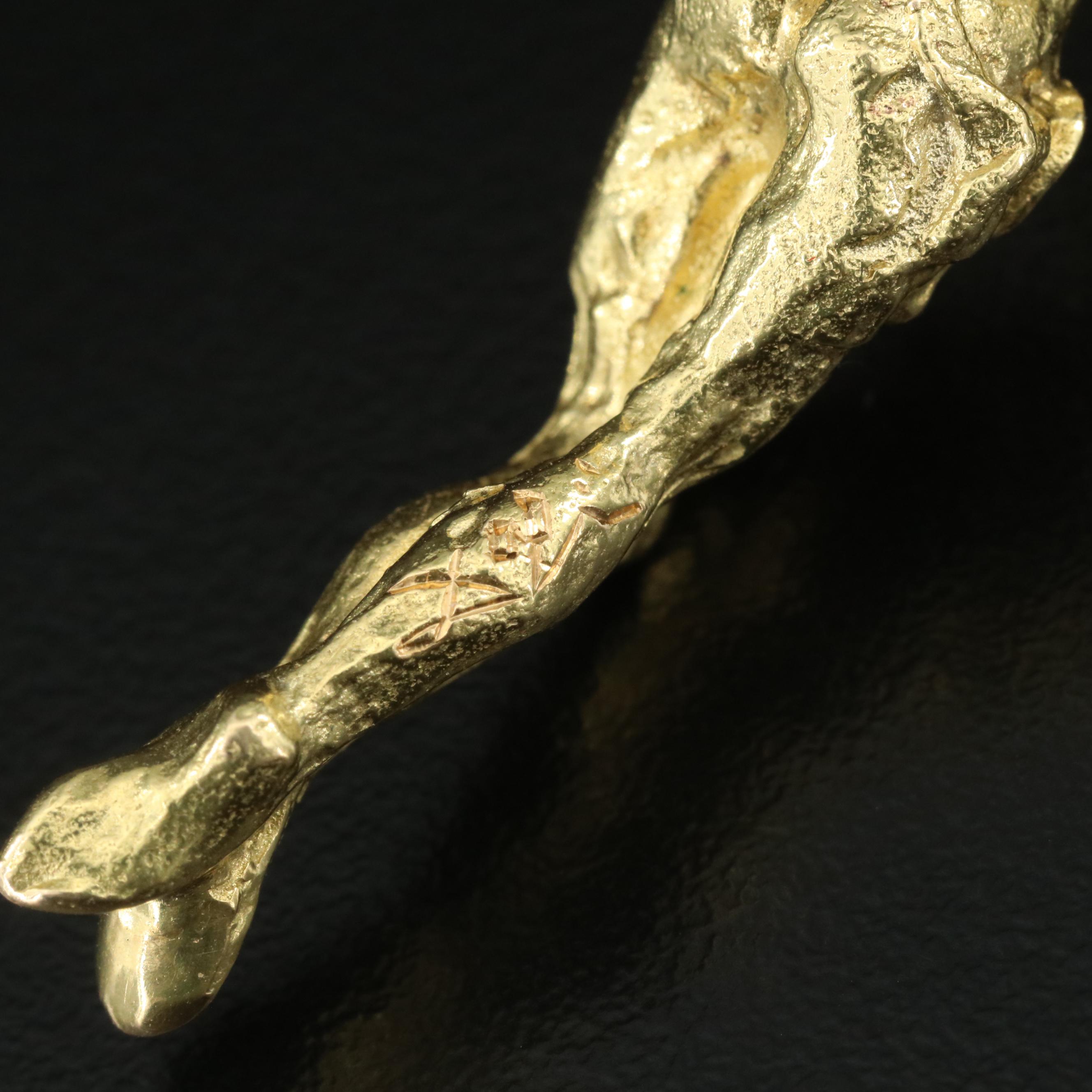 Salvador Dali "Christo De San Juan De Le Cruz" 18K Necklace