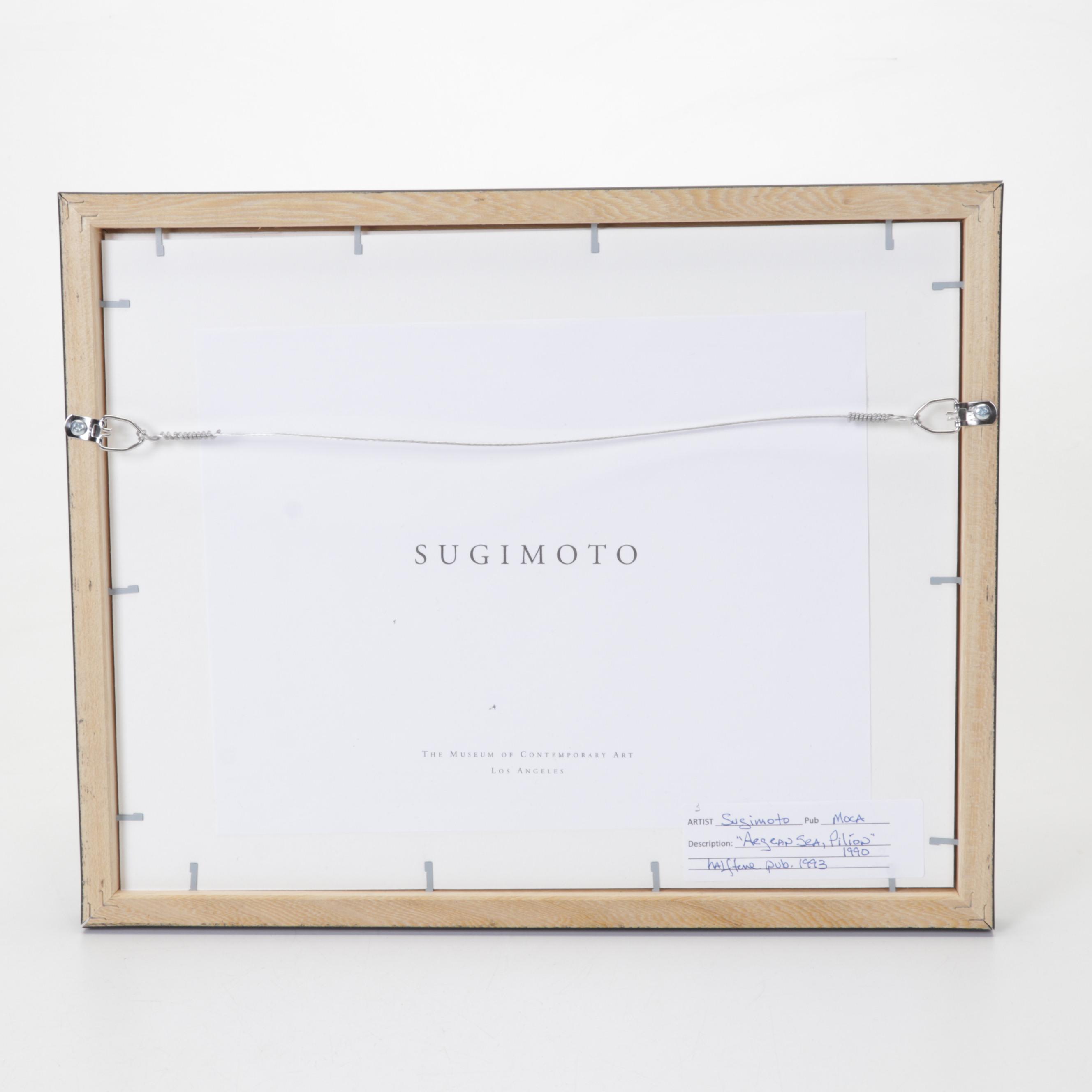 Sugimoto Hiroshi Halftone "Aegean Sea, Pilion, 1990" 1993