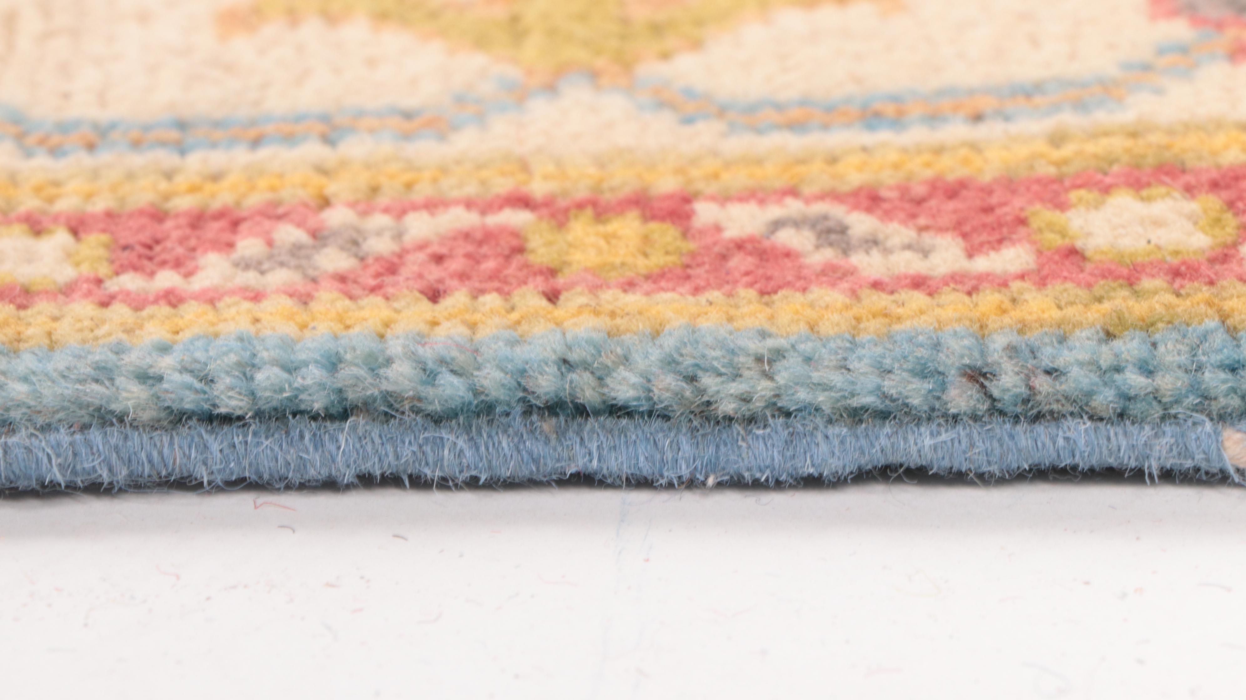 3'3 x 4'8 Hand-Knotted Pakistani Kazak Area Rug