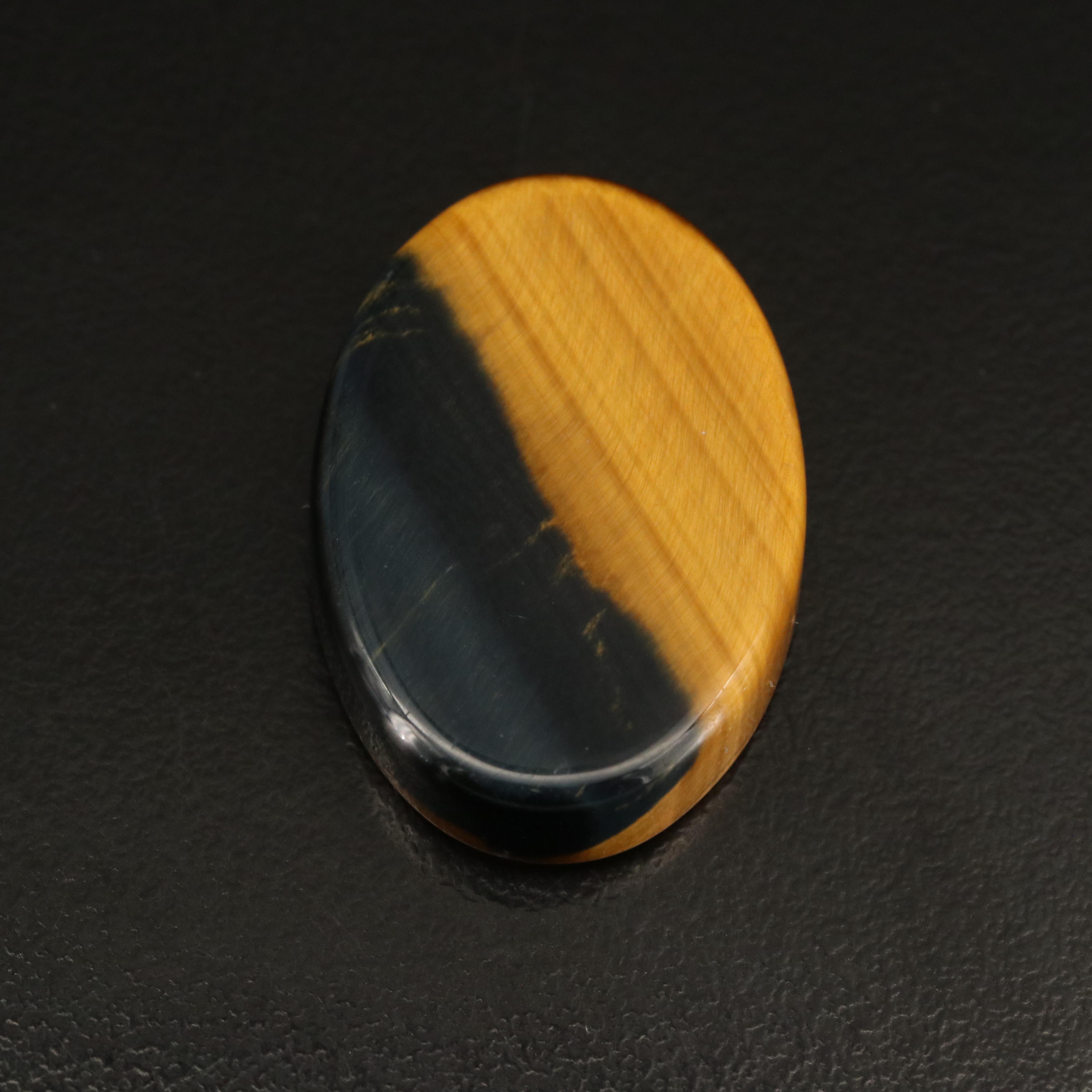 Loose Oval Tiger's Eye Tablet