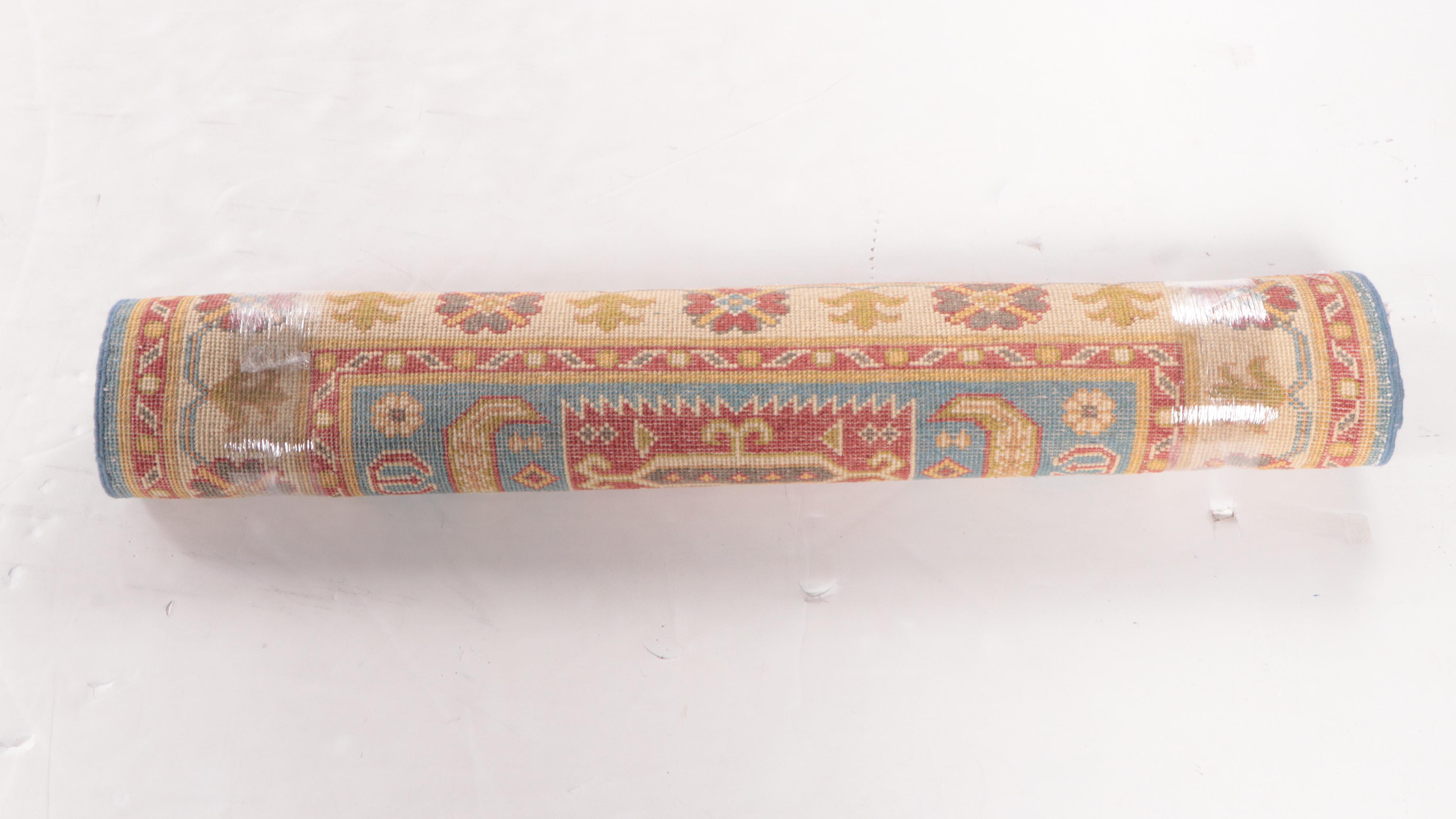 3'3 x 4'8 Hand-Knotted Pakistani Kazak Area Rug