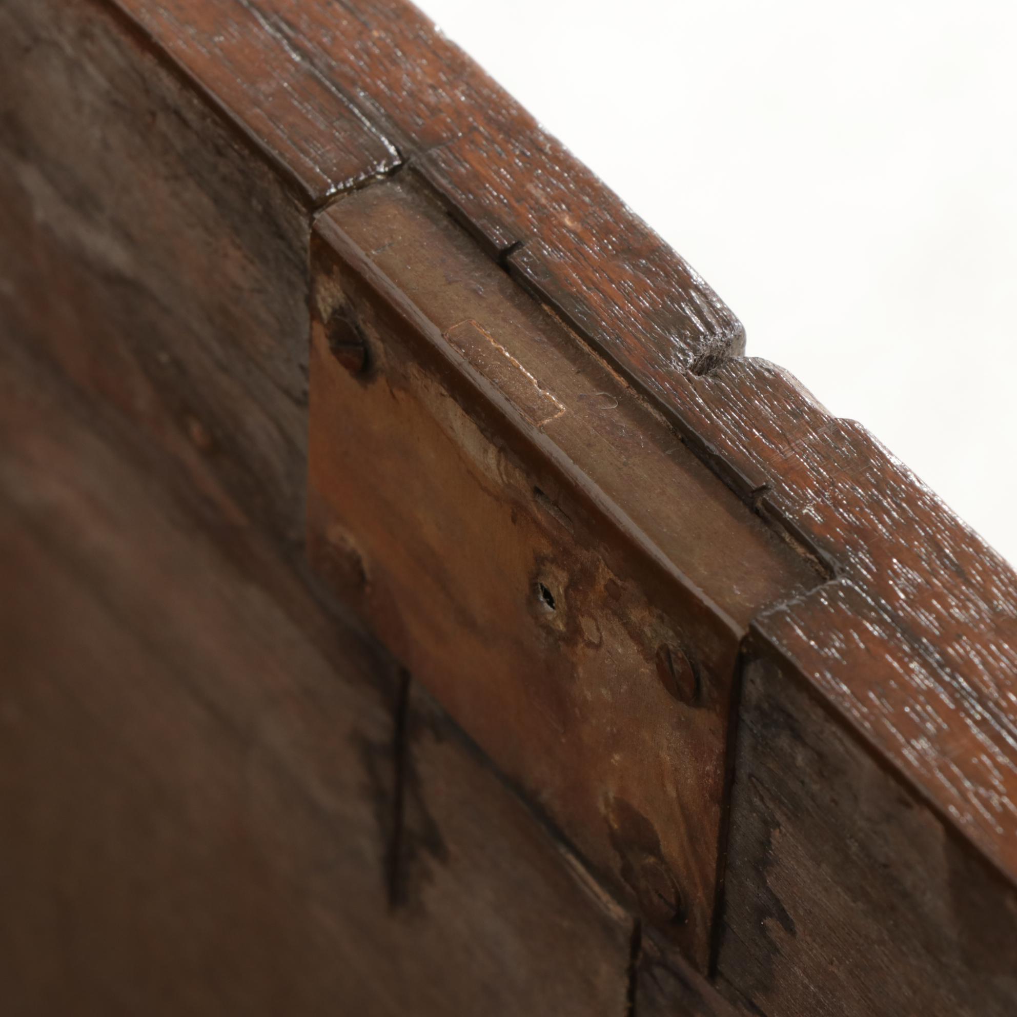 Victorian Walnut Dresser with Marble Insert Top, Late 19th to Early 20th Century
