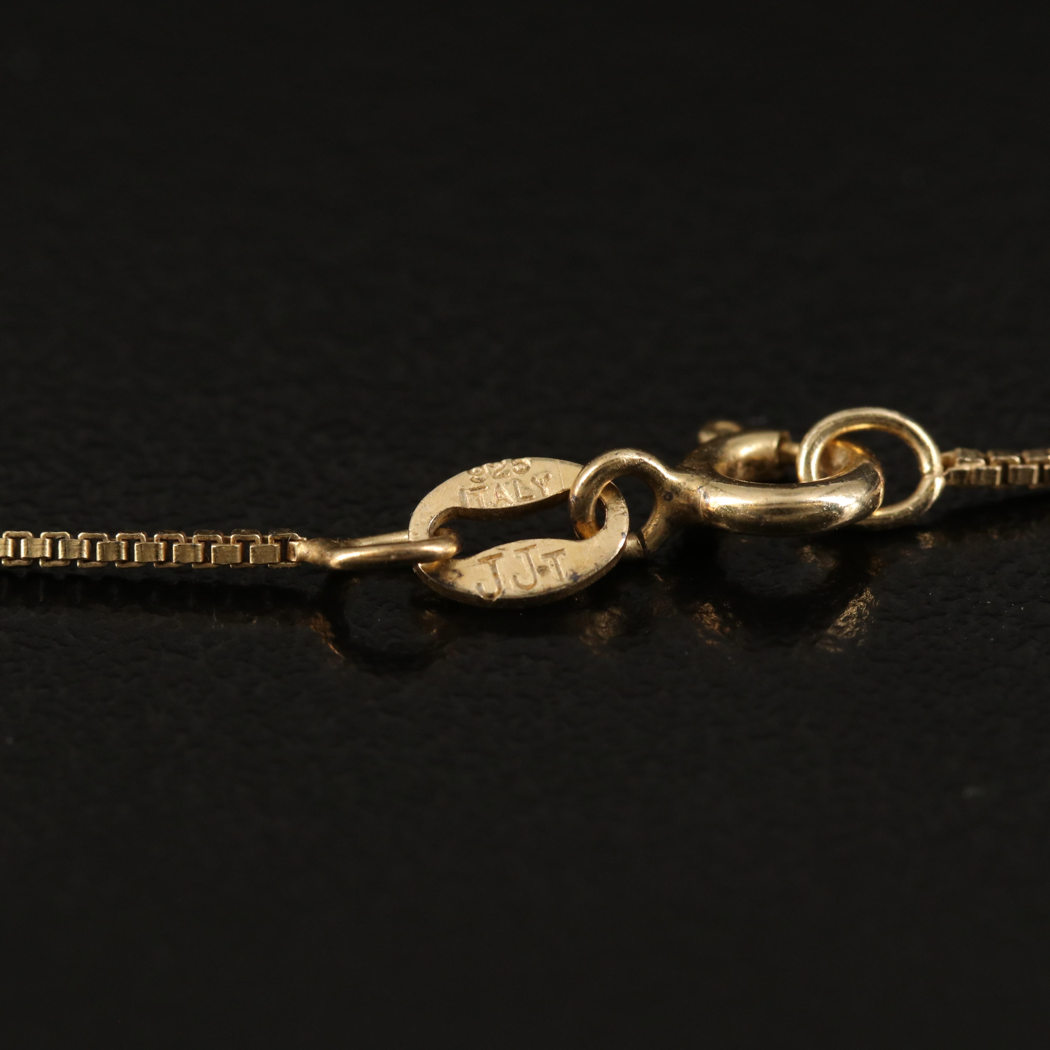 Italian Sterling Chain Necklaces Including Mariner and Braided Herringbone