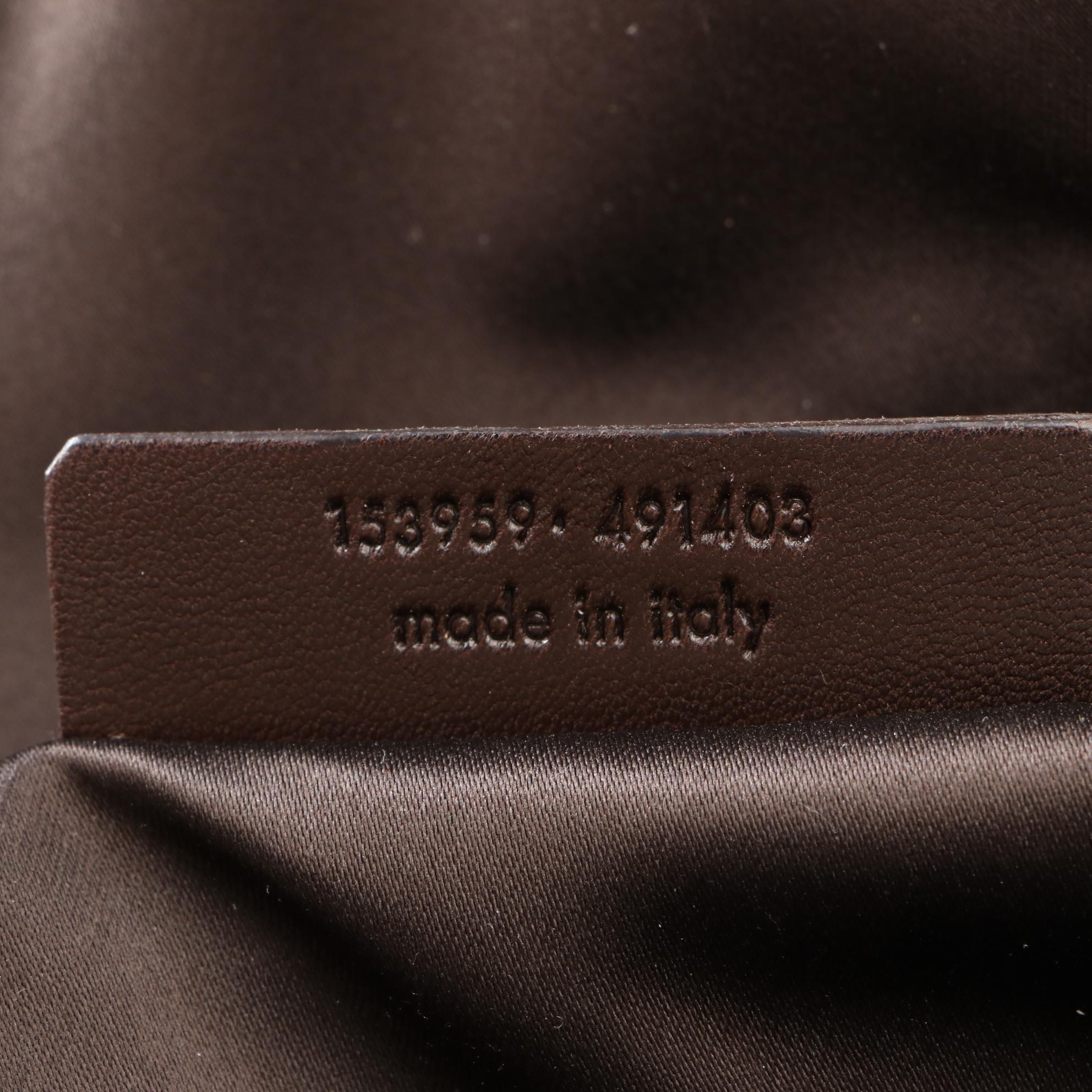 Yves Saint Laurent Muse Grained Leather Top Handle Bag