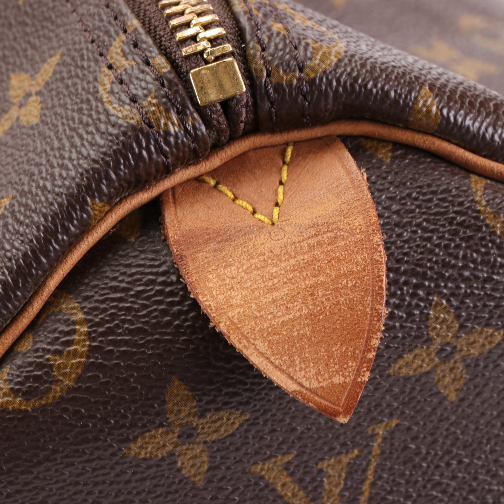 Louis Vuitton Keepall 50 in Monogram Canvas and Vachetta Leather