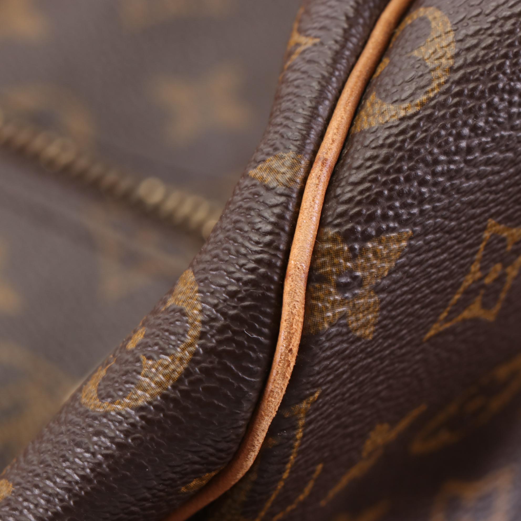 Louis Vuitton Keepall 50 in Monogram Canvas and Vachetta Leather