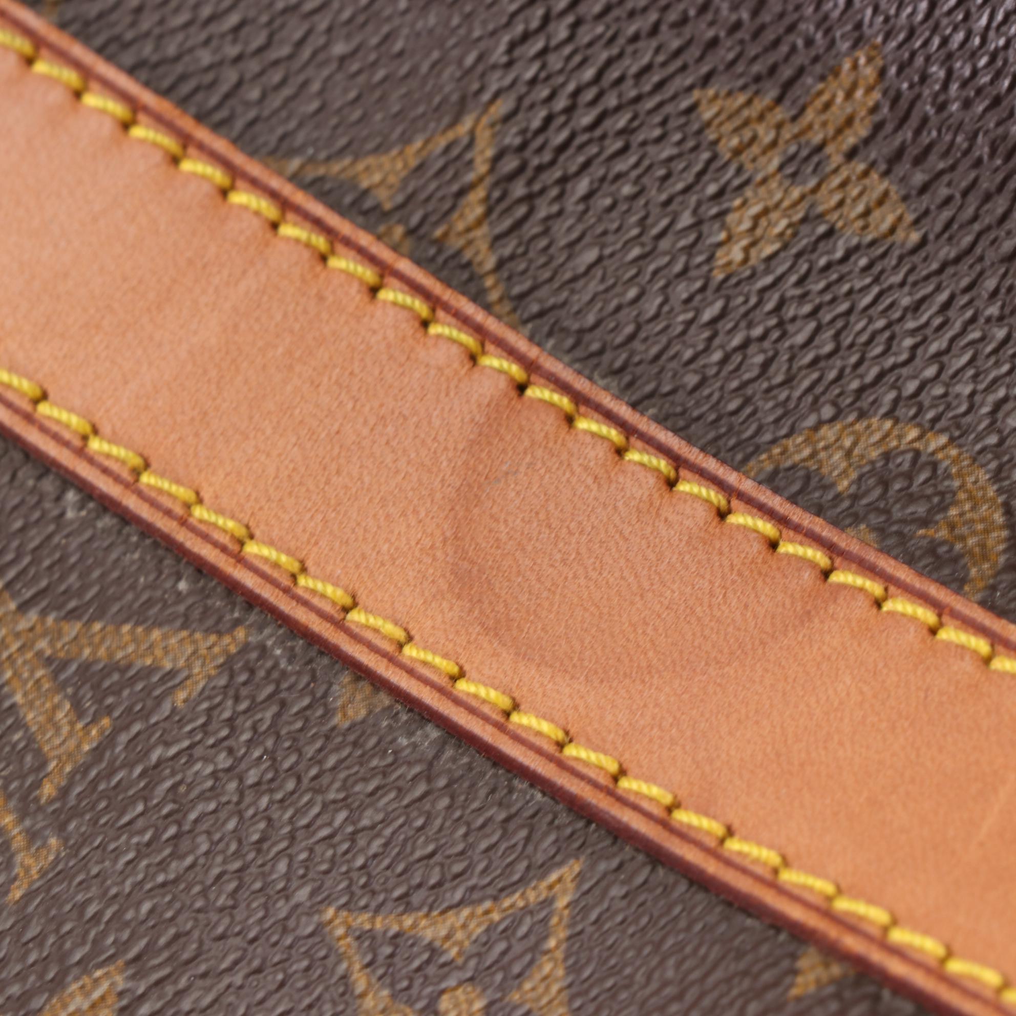 Louis Vuitton Keepall 50 in Monogram Canvas and Vachetta Leather