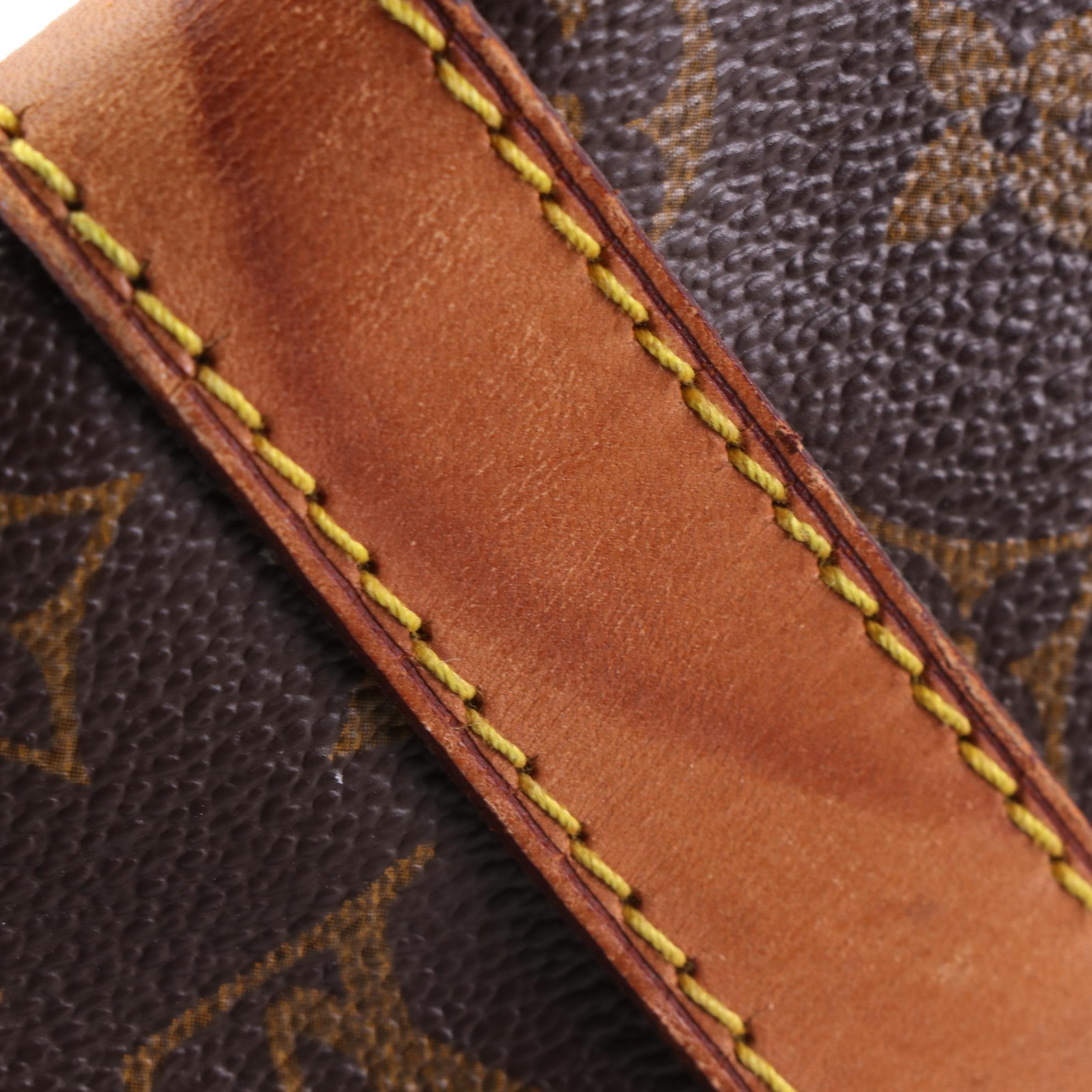 Louis Vuitton Keepall 50 in Monogram Canvas and Vachetta Leather