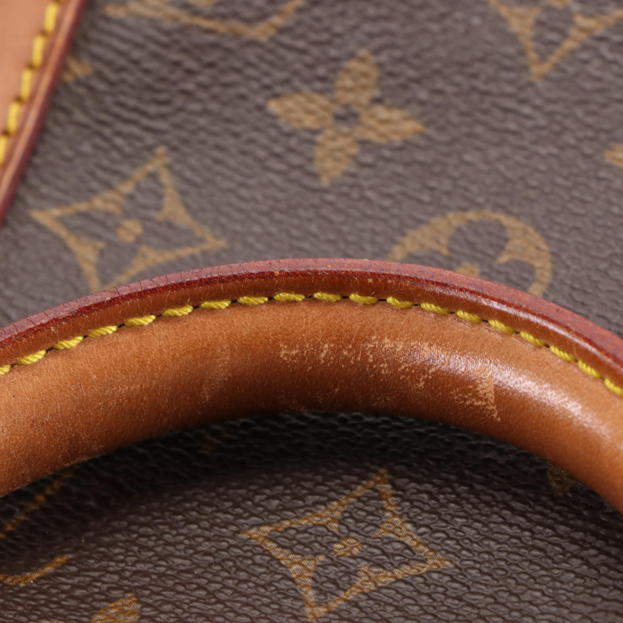 Louis Vuitton Keepall 50 in Monogram Canvas and Vachetta Leather