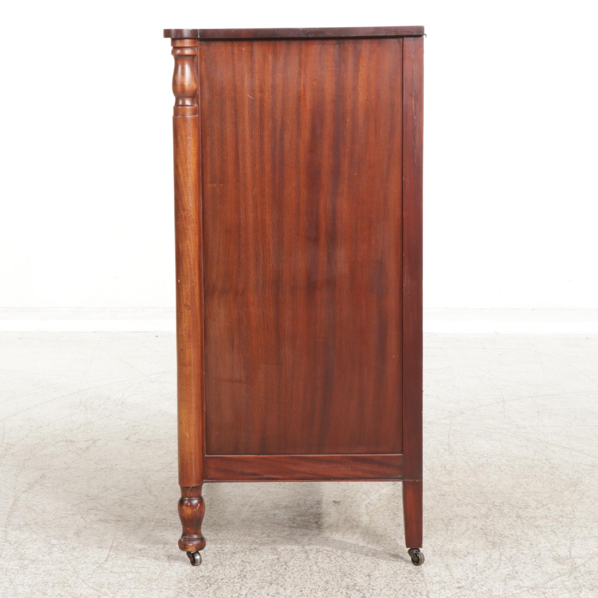 Empire Style Mahogany Chest of Drawers, Early to Mid 20th Century