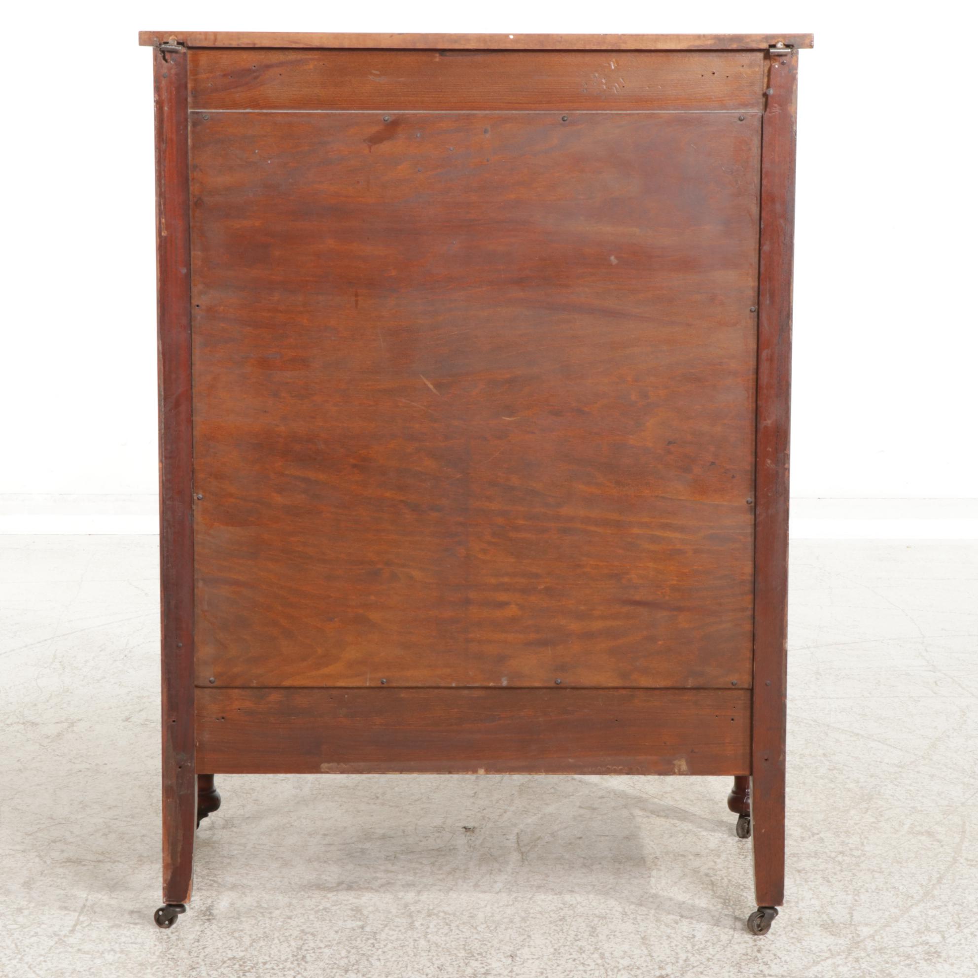 Empire Style Mahogany Chest of Drawers, Early to Mid 20th Century