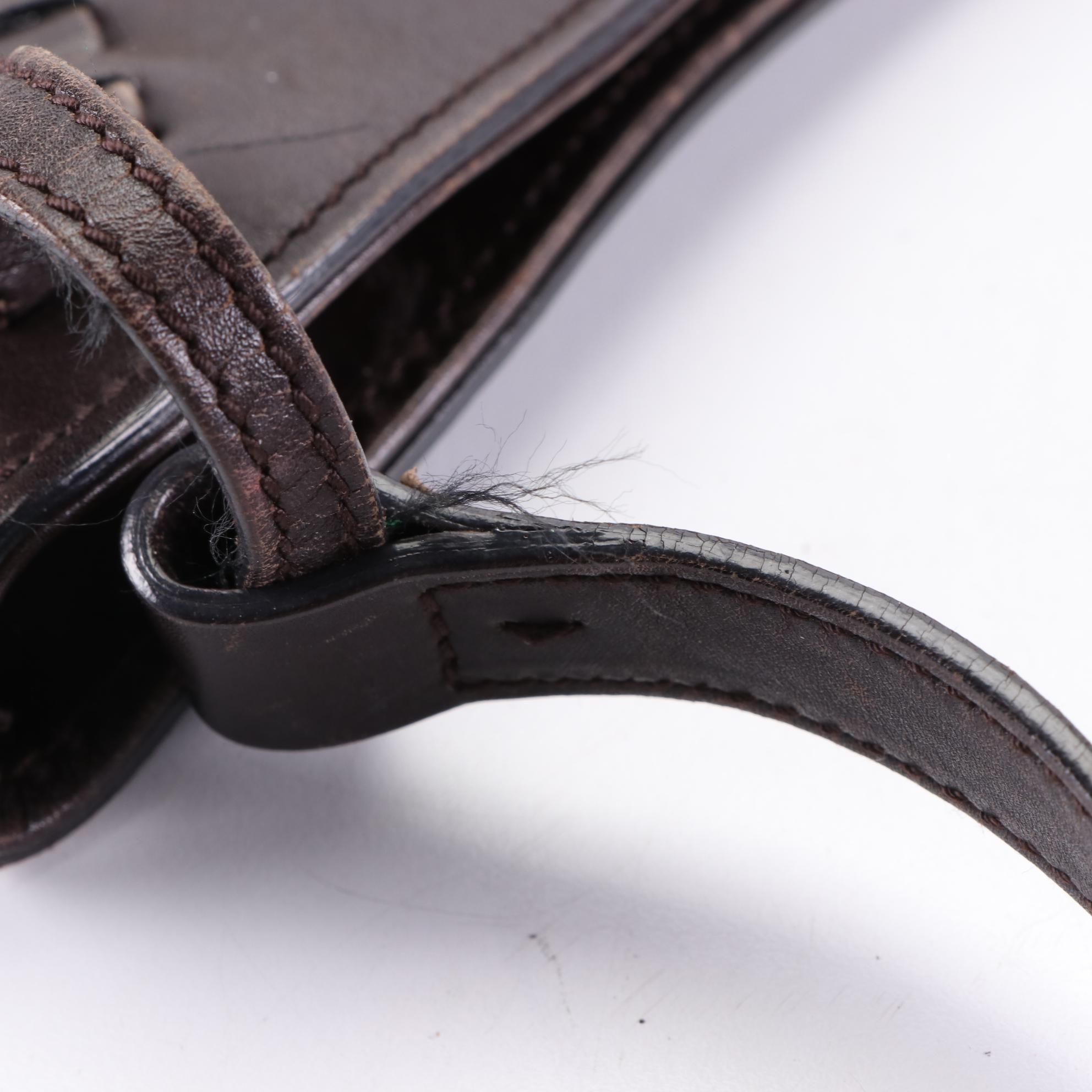 Gucci Half Moon Shoulder Bag in GG Canvas and Leather