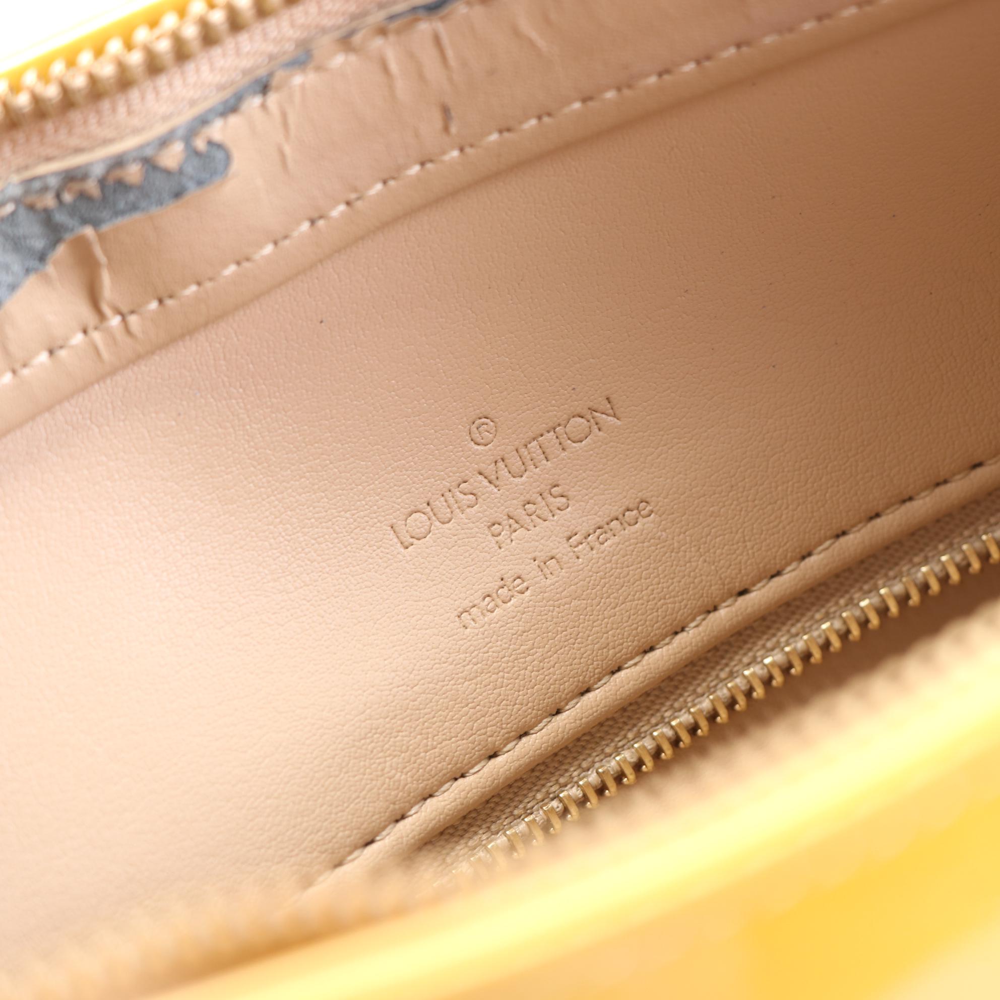 Louis Vuitton Houston Tote in Monogram Vernis and Vachetta Leather