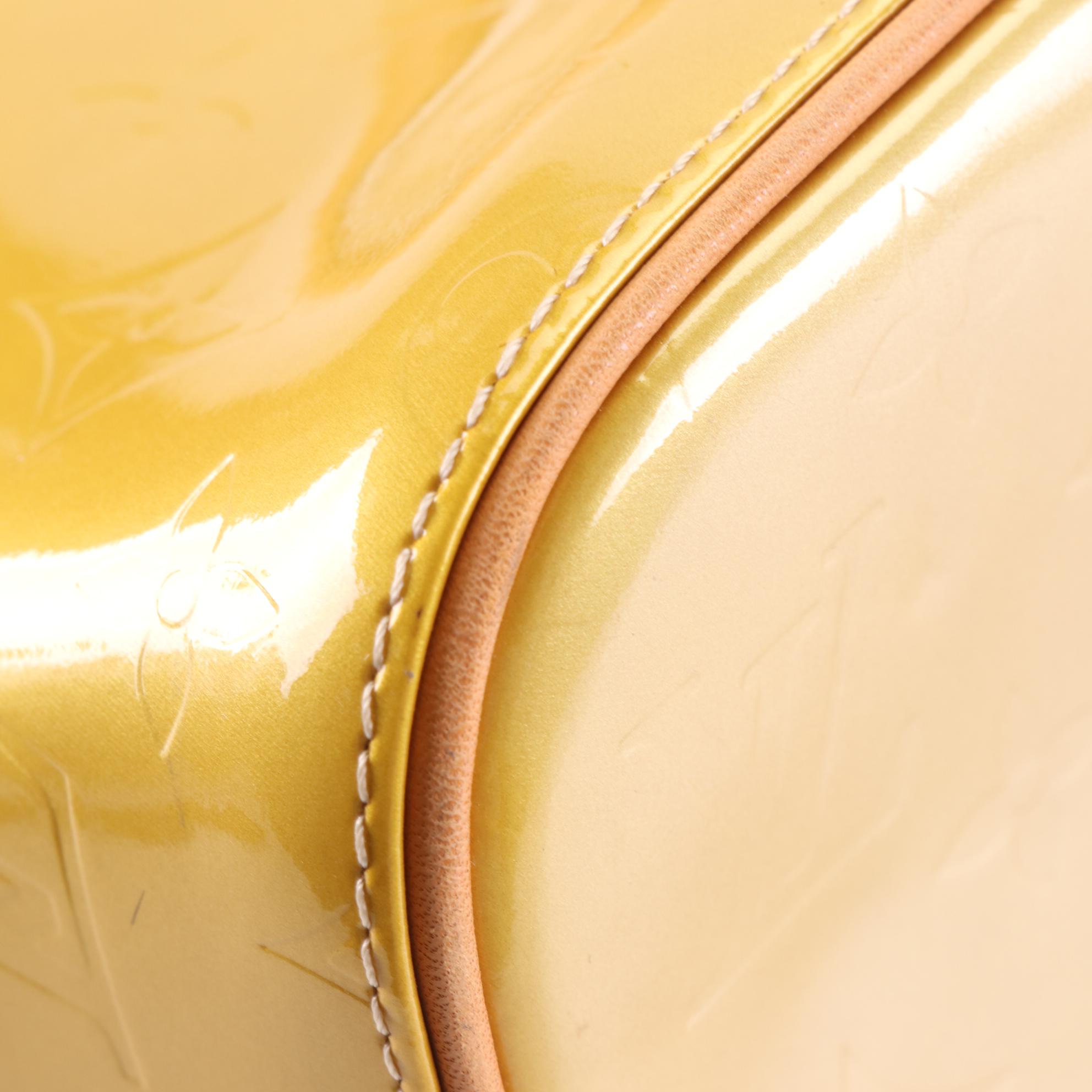 Louis Vuitton Houston Tote in Monogram Vernis and Vachetta Leather