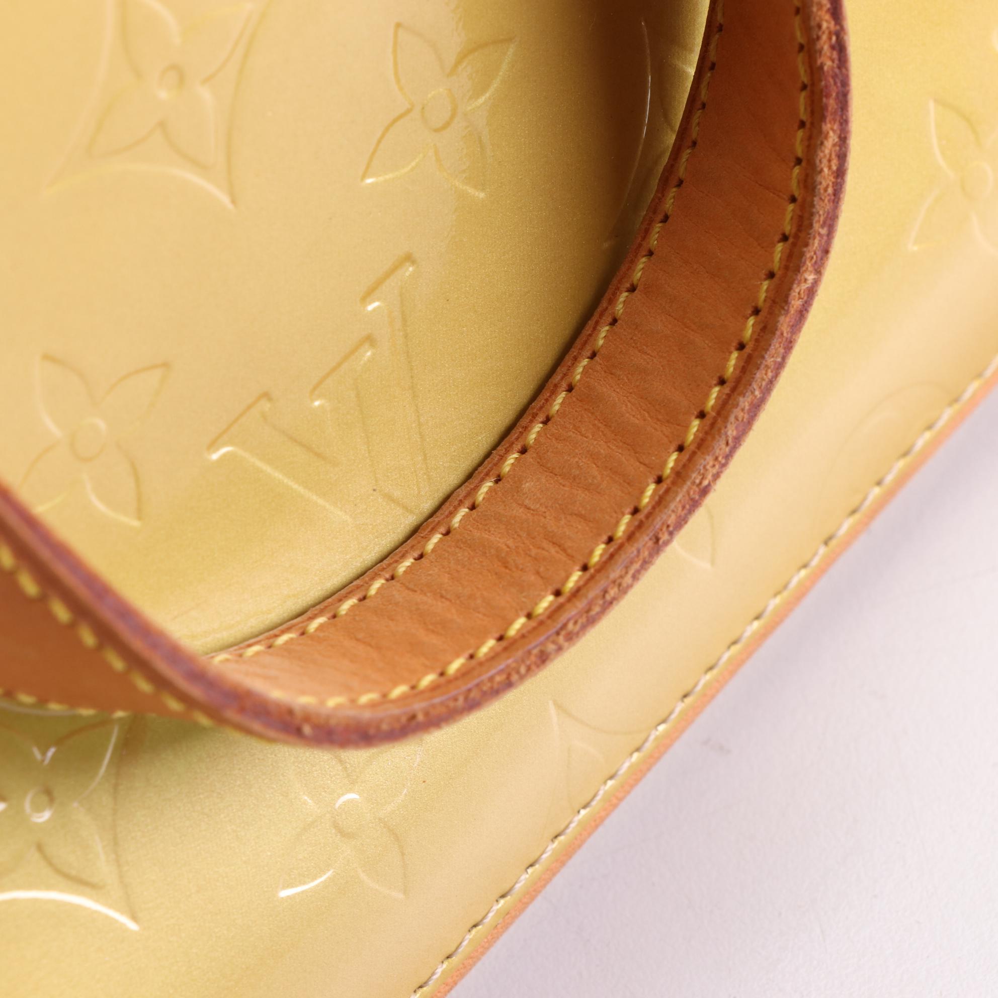 Louis Vuitton Houston Tote in Monogram Vernis and Vachetta Leather