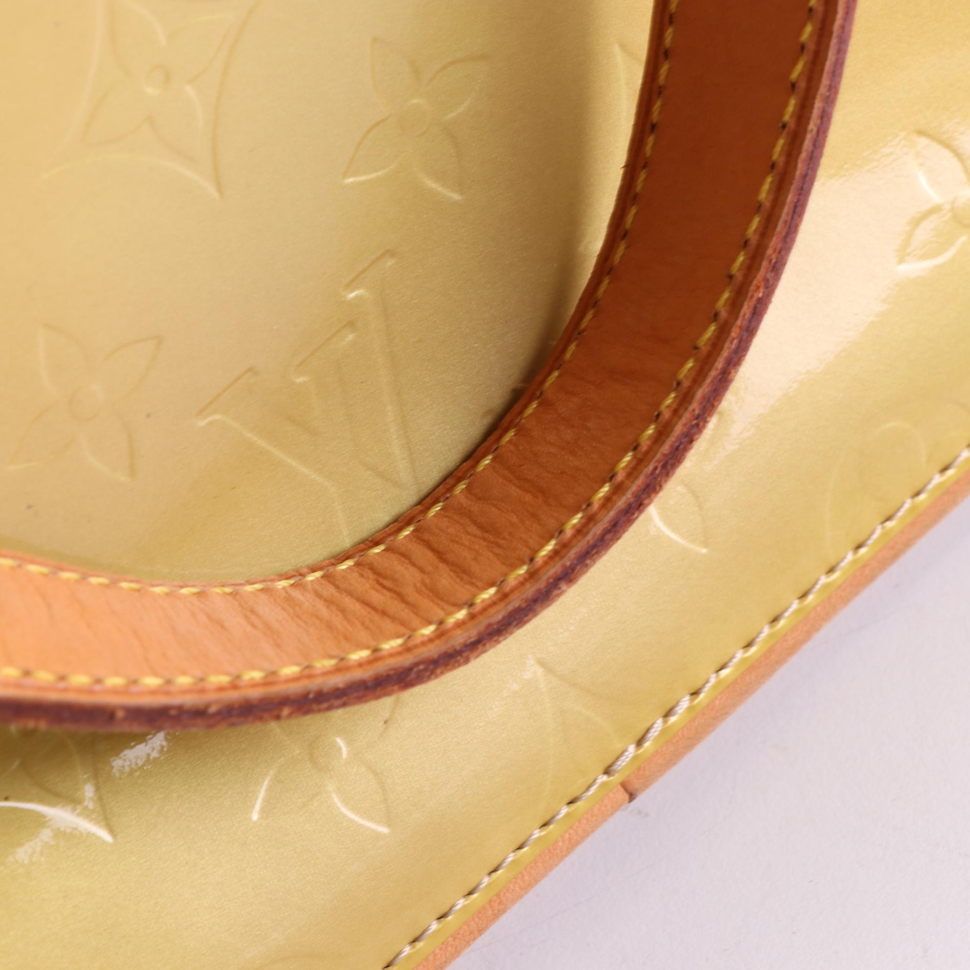 Louis Vuitton Houston Tote in Monogram Vernis and Vachetta Leather