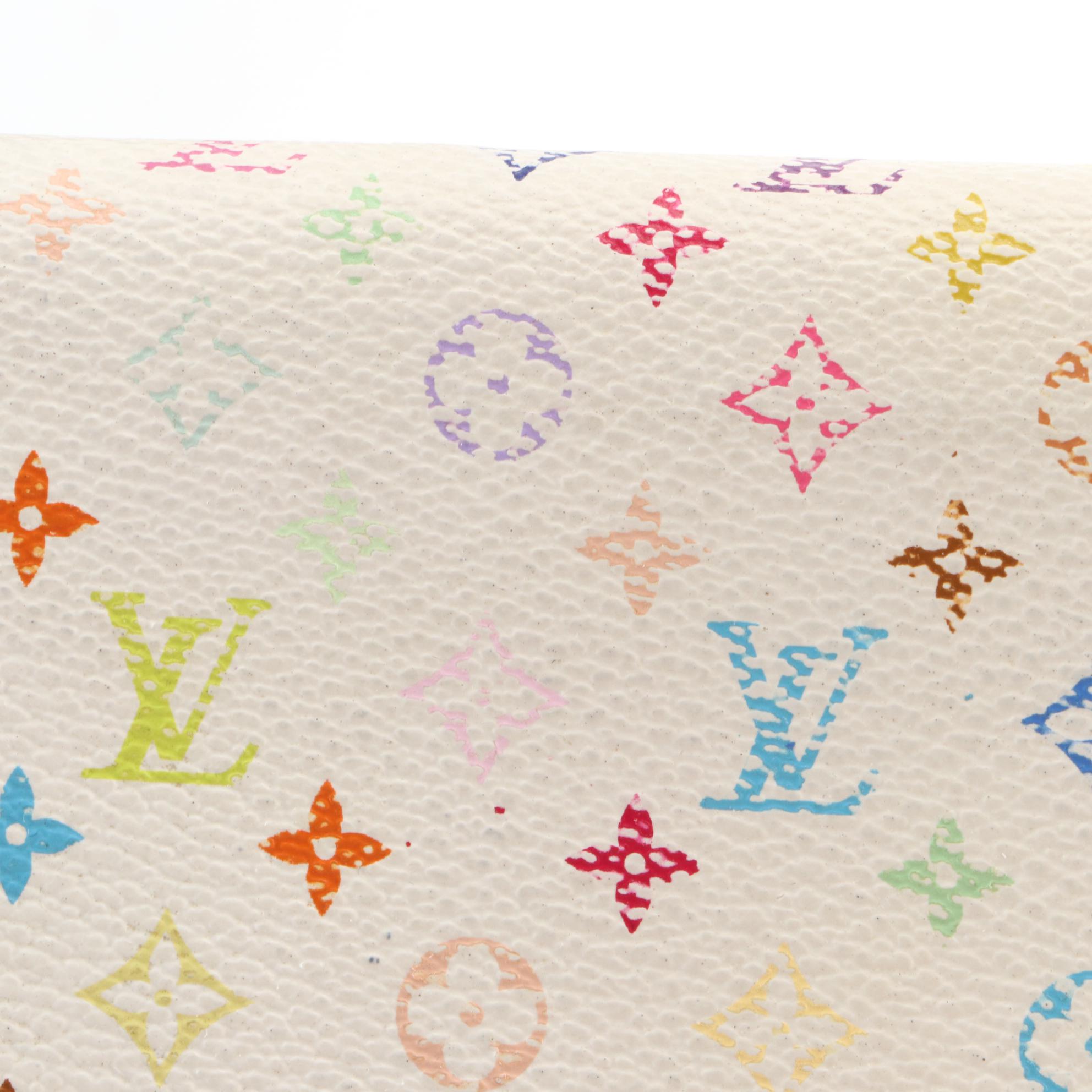 Louis Vuitton x Murakami Zippy Wallet in Multicolore Monogram Canvas