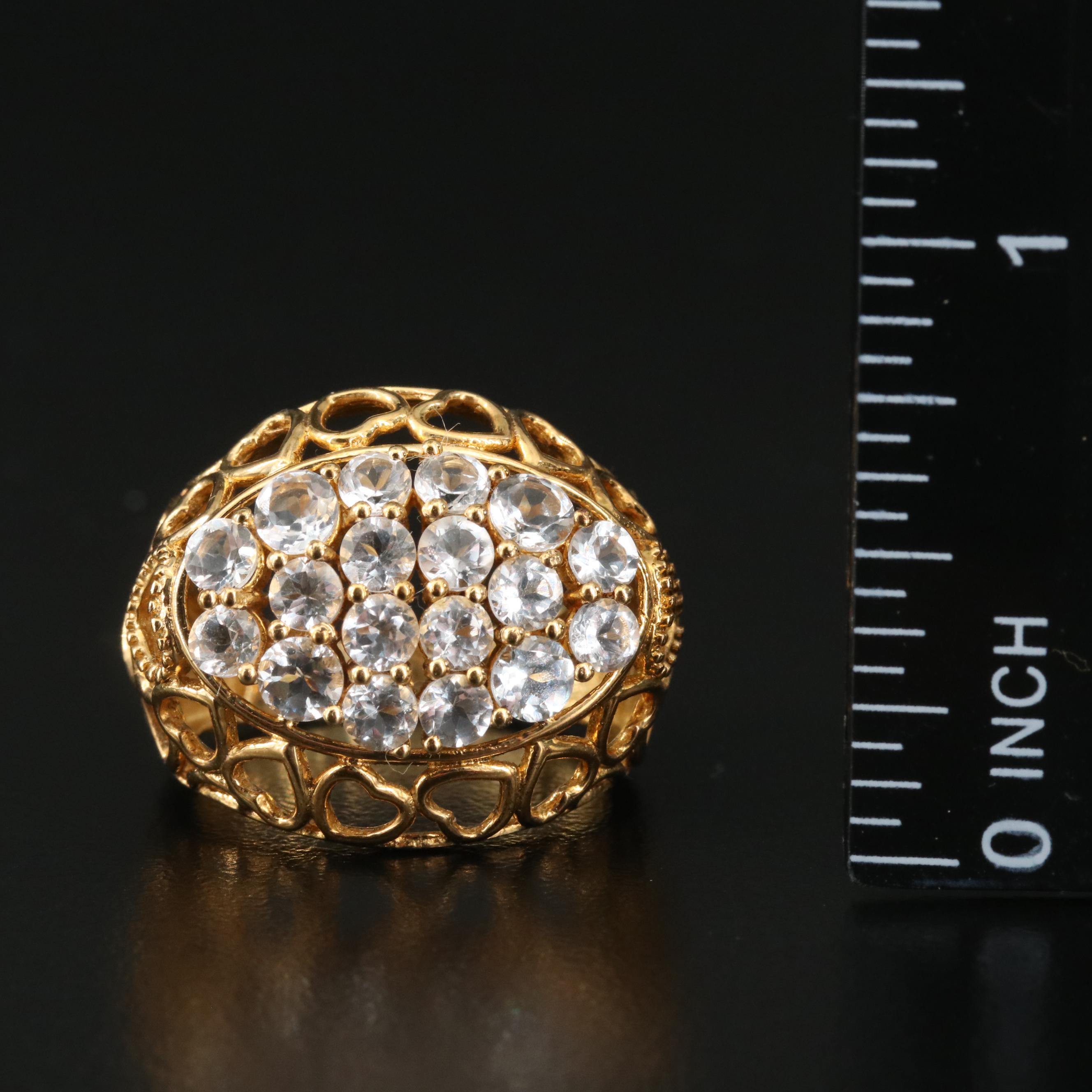 Sterling Sky Blue Topaz, Turquoise and White Topaz Rings and Earrings