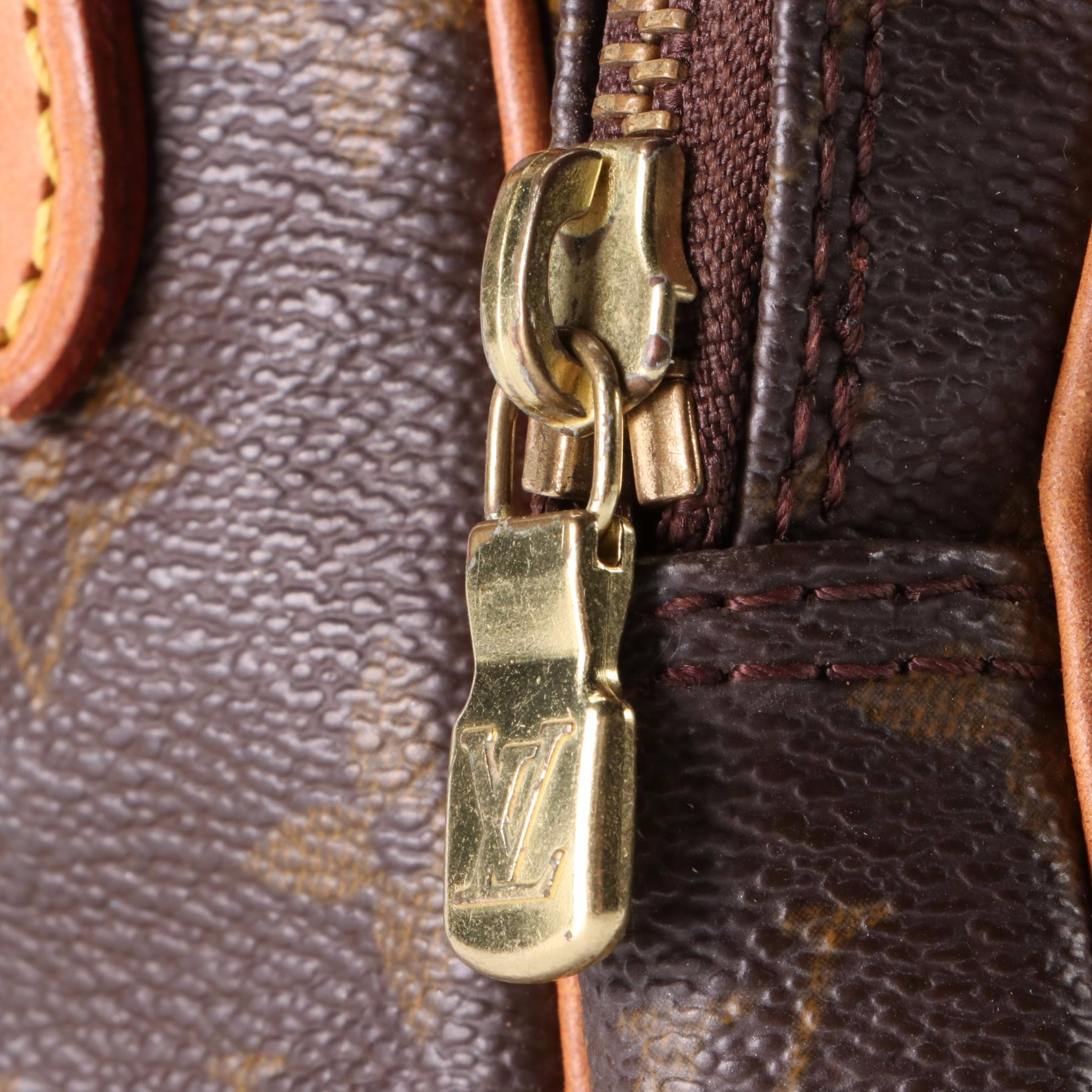 Louis Vuitton Amazone Crossbody Bag in Monogram Canvas and Vachetta Leather