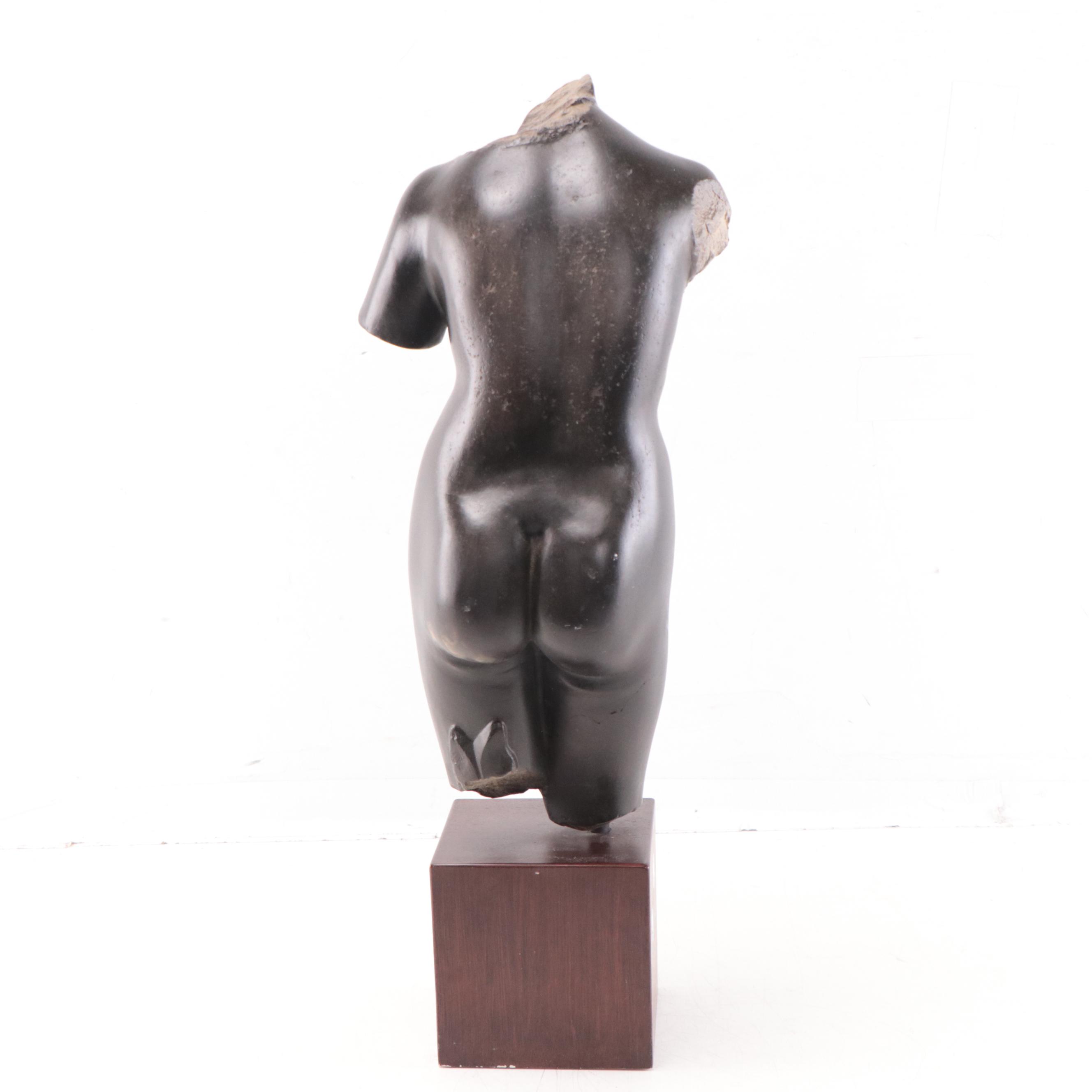 Fiberglass Sculpture After Torso of Aphrodite