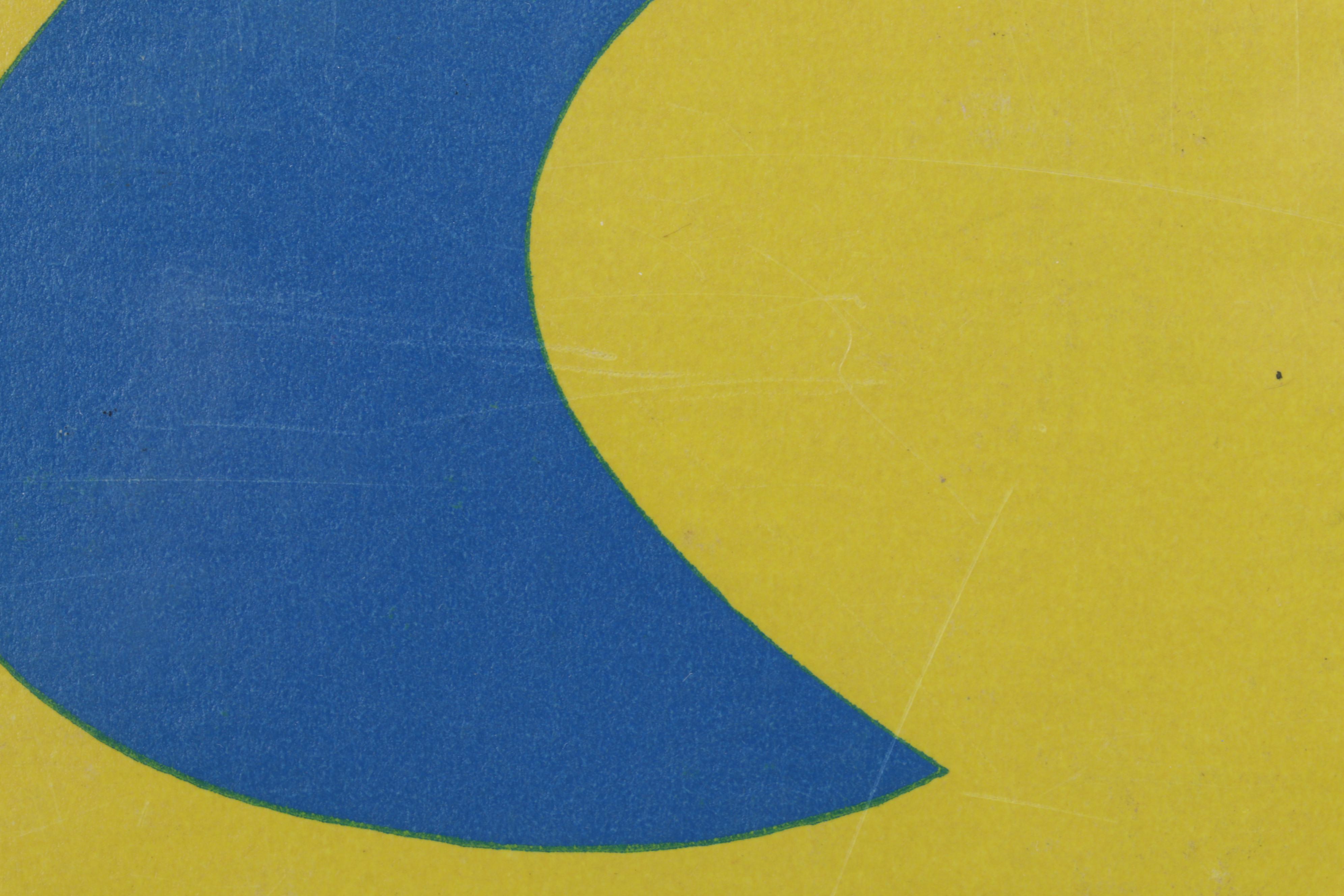 Joan Miró Color Lithograph for Henri Cartier-Bresson's "The Europeans," 1955