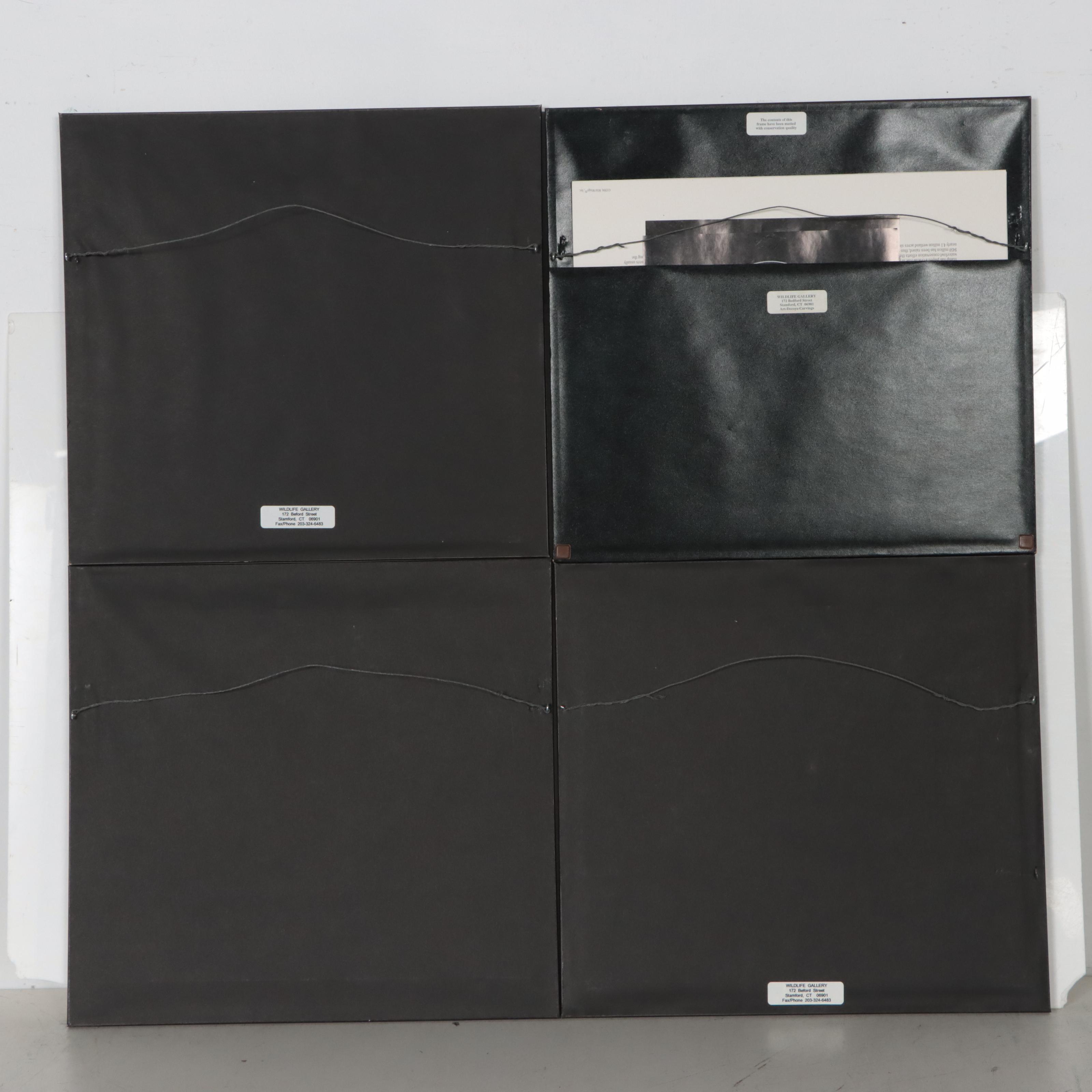 Waterfowl Themed Offset Lithographs and Postage Stamps