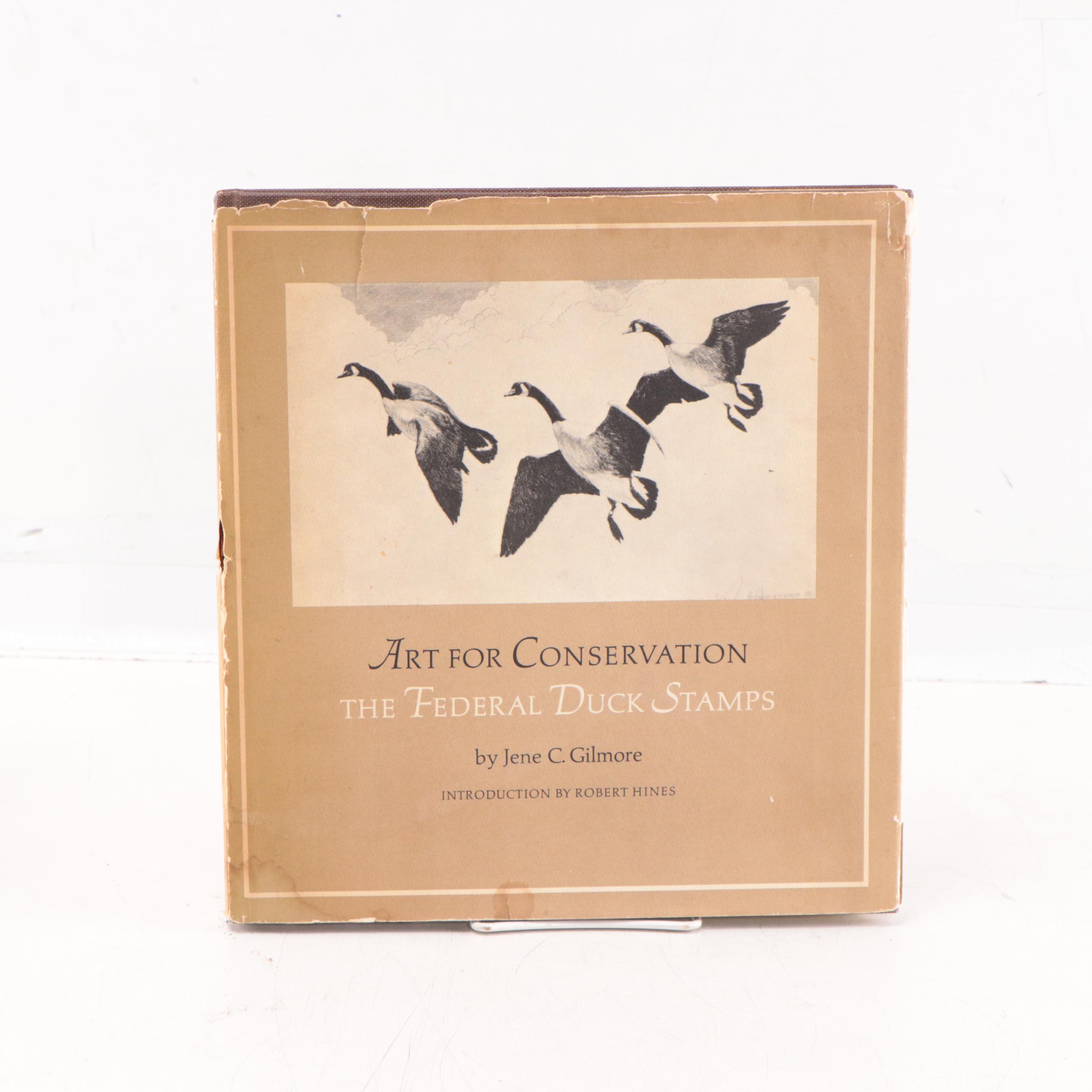 Ducks Unlimited Hand-Painted Resin Plaque With Stamp, Duck Books