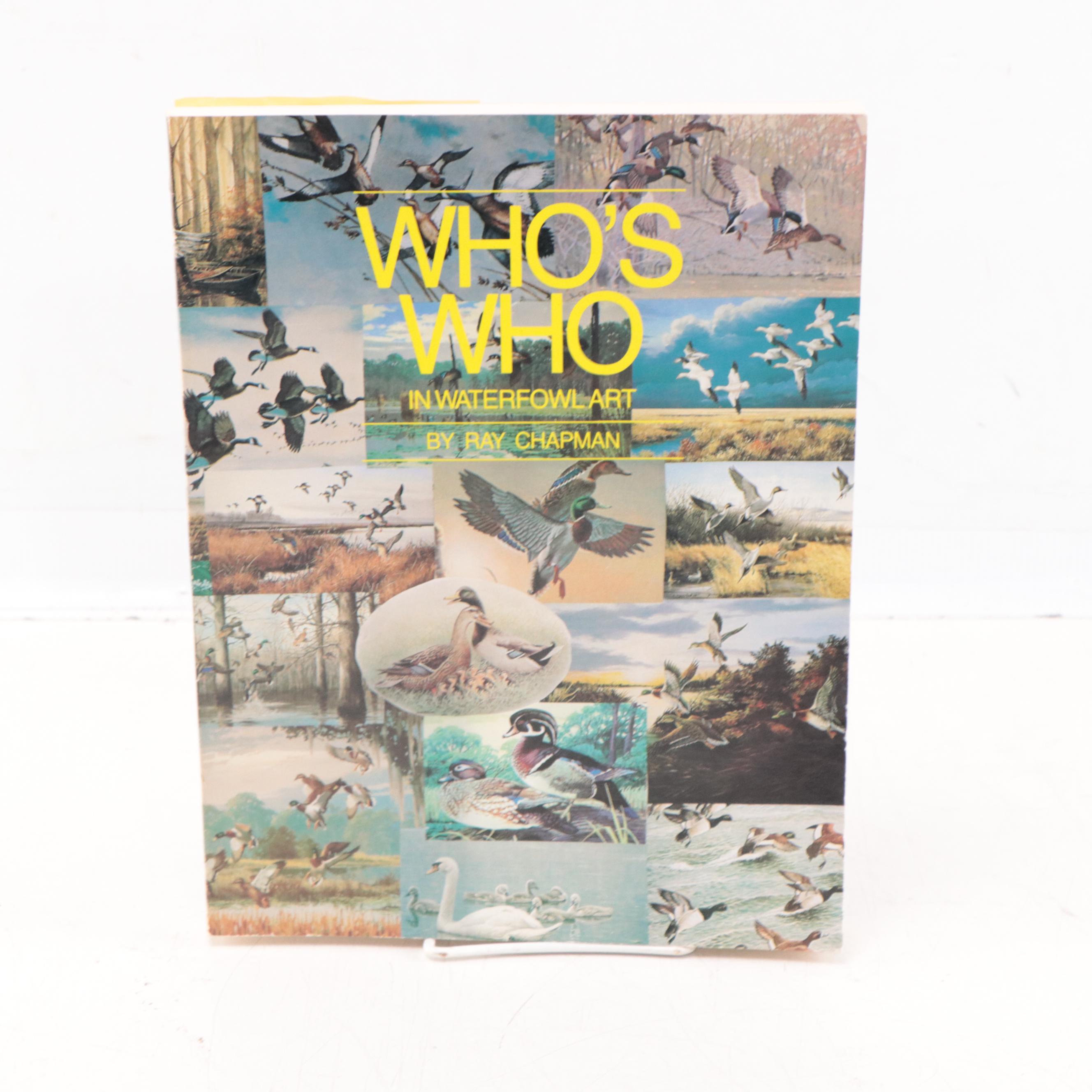 Ducks Unlimited Hand-Painted Resin Plaque With Stamp, Duck Books