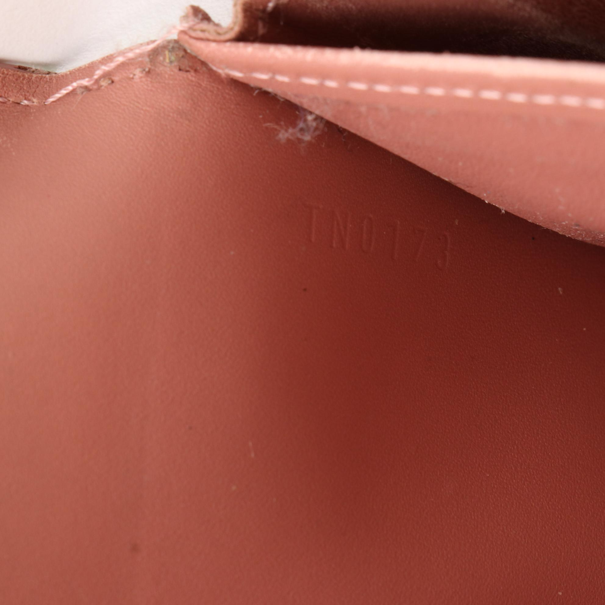 Louis Vuitton Sarah Wallet in Rose Veil Ikat Flower Monogram Vernis