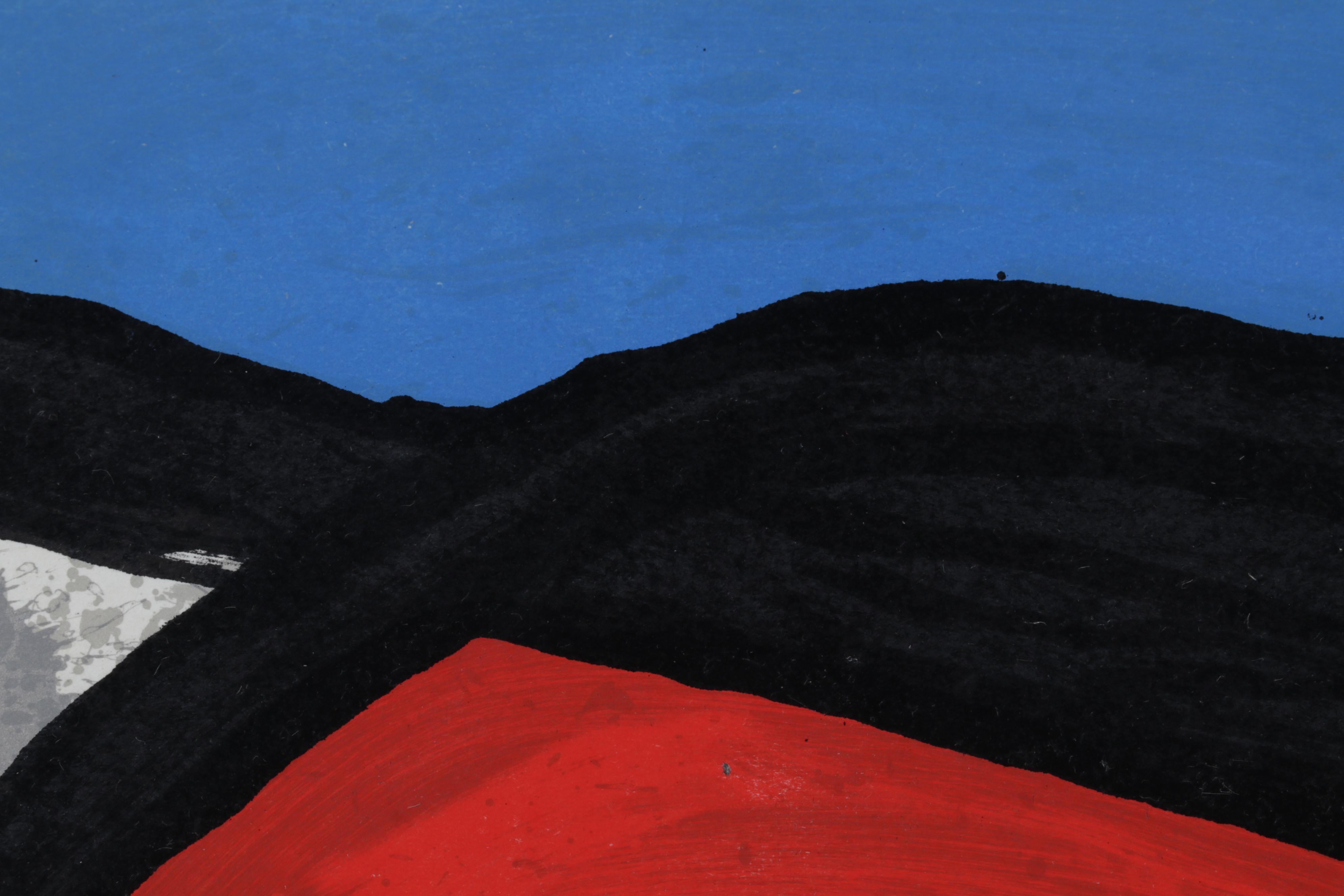 Joan Miró Color Lithograph for "Derrière le Miroir," 1970