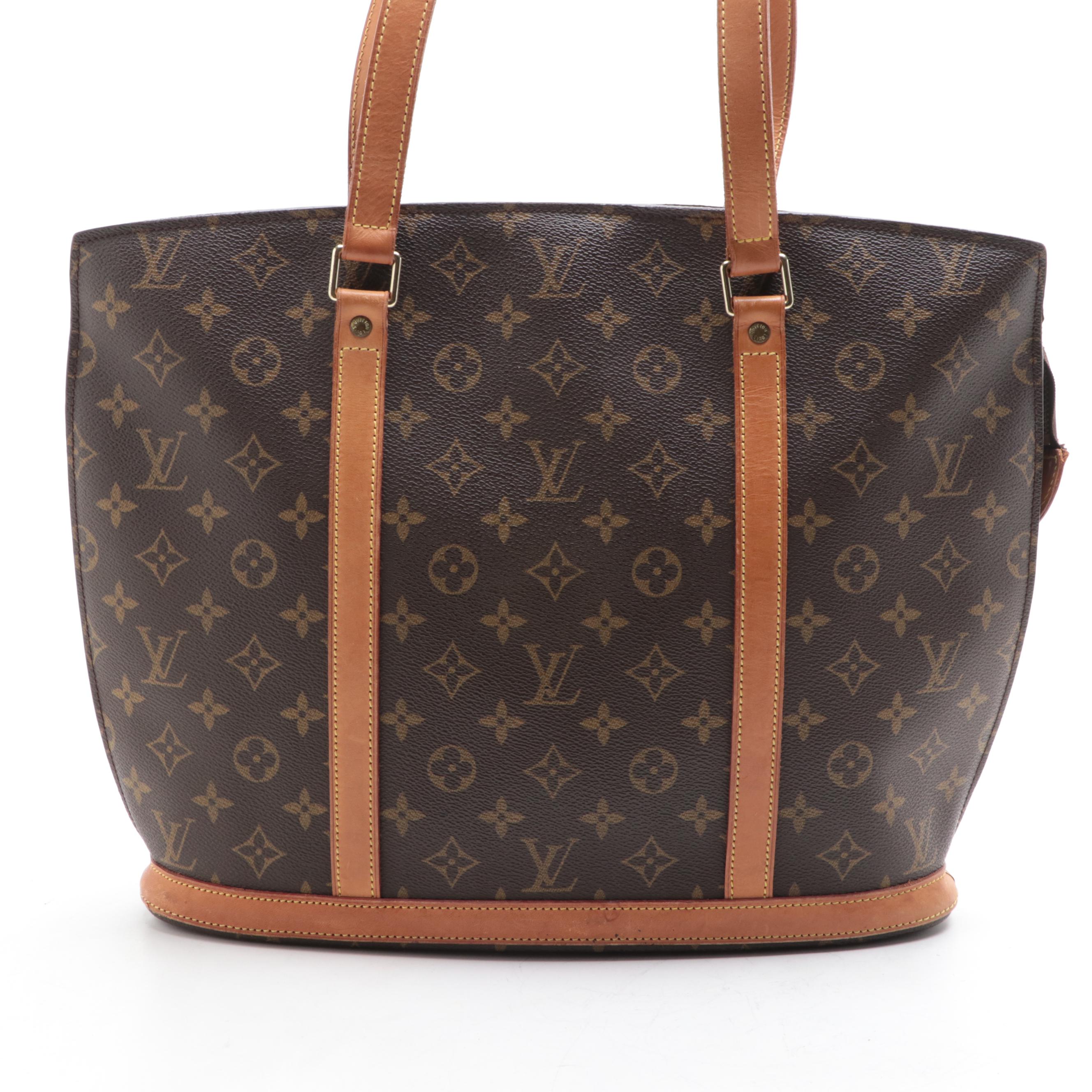 Louis Vuitton Babylone Shoulder Bag in Monogram Canvas/Vachetta Leather