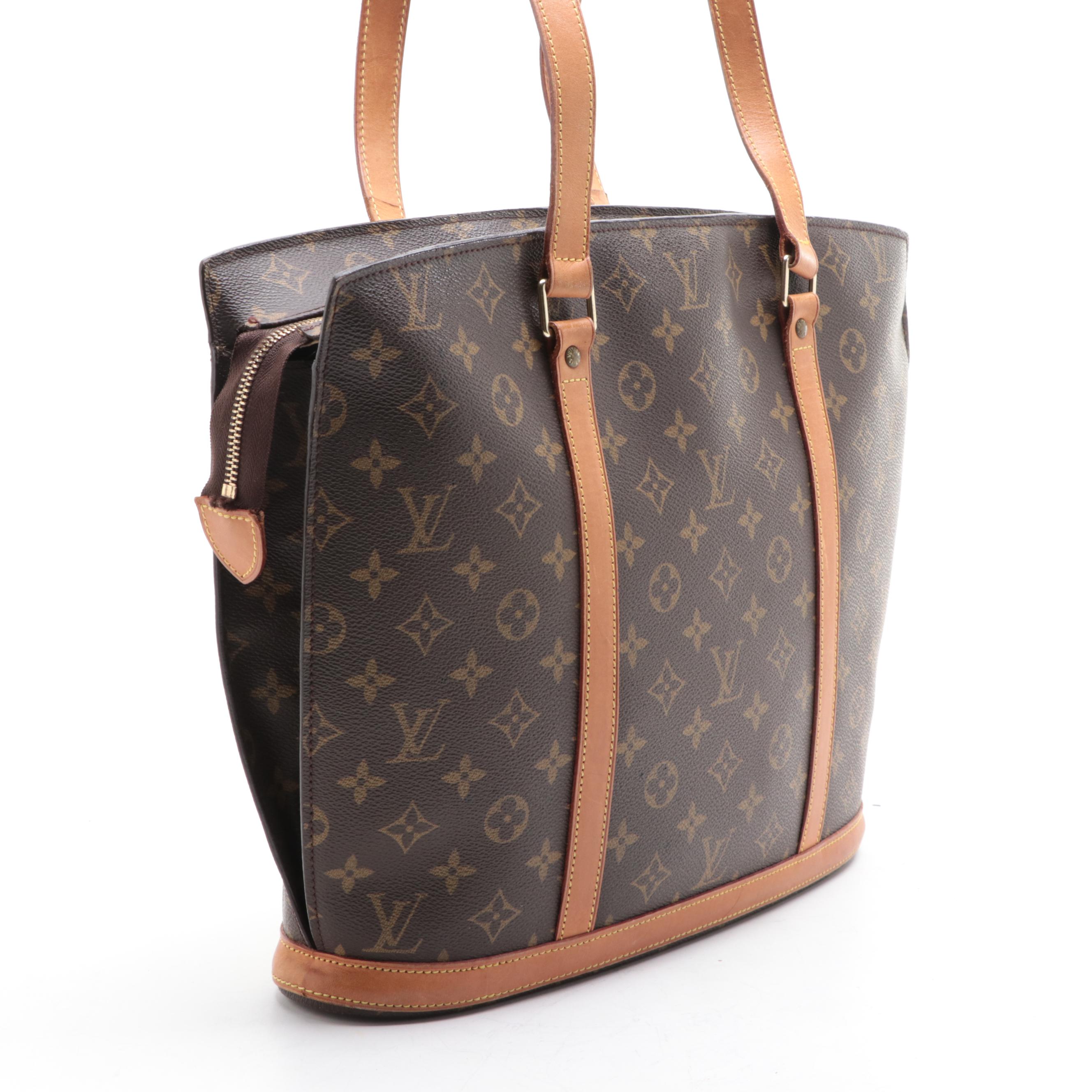 Louis Vuitton Babylone Shoulder Bag in Monogram Canvas/Vachetta Leather