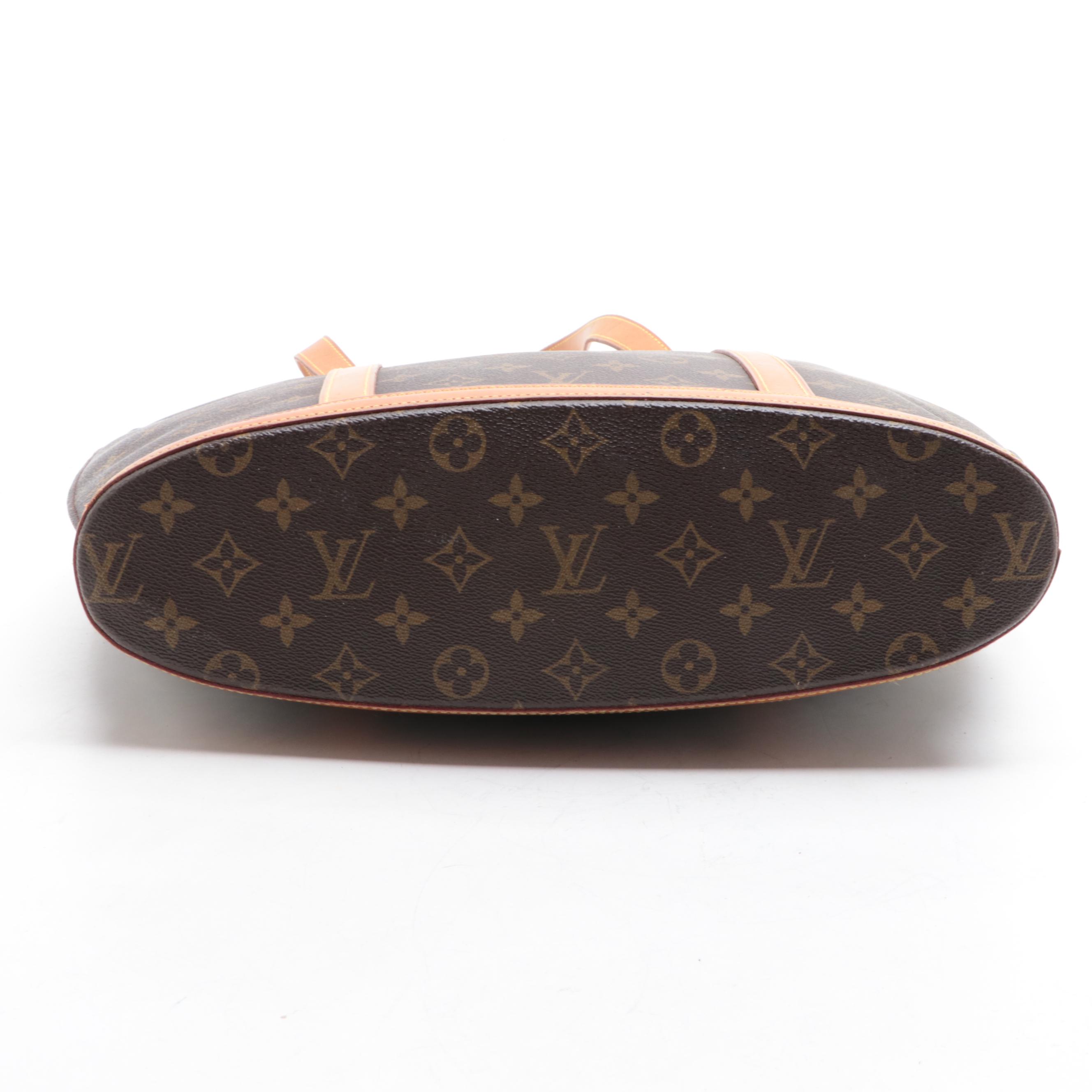 Louis Vuitton Babylone Shoulder Bag in Monogram Canvas/Vachetta Leather