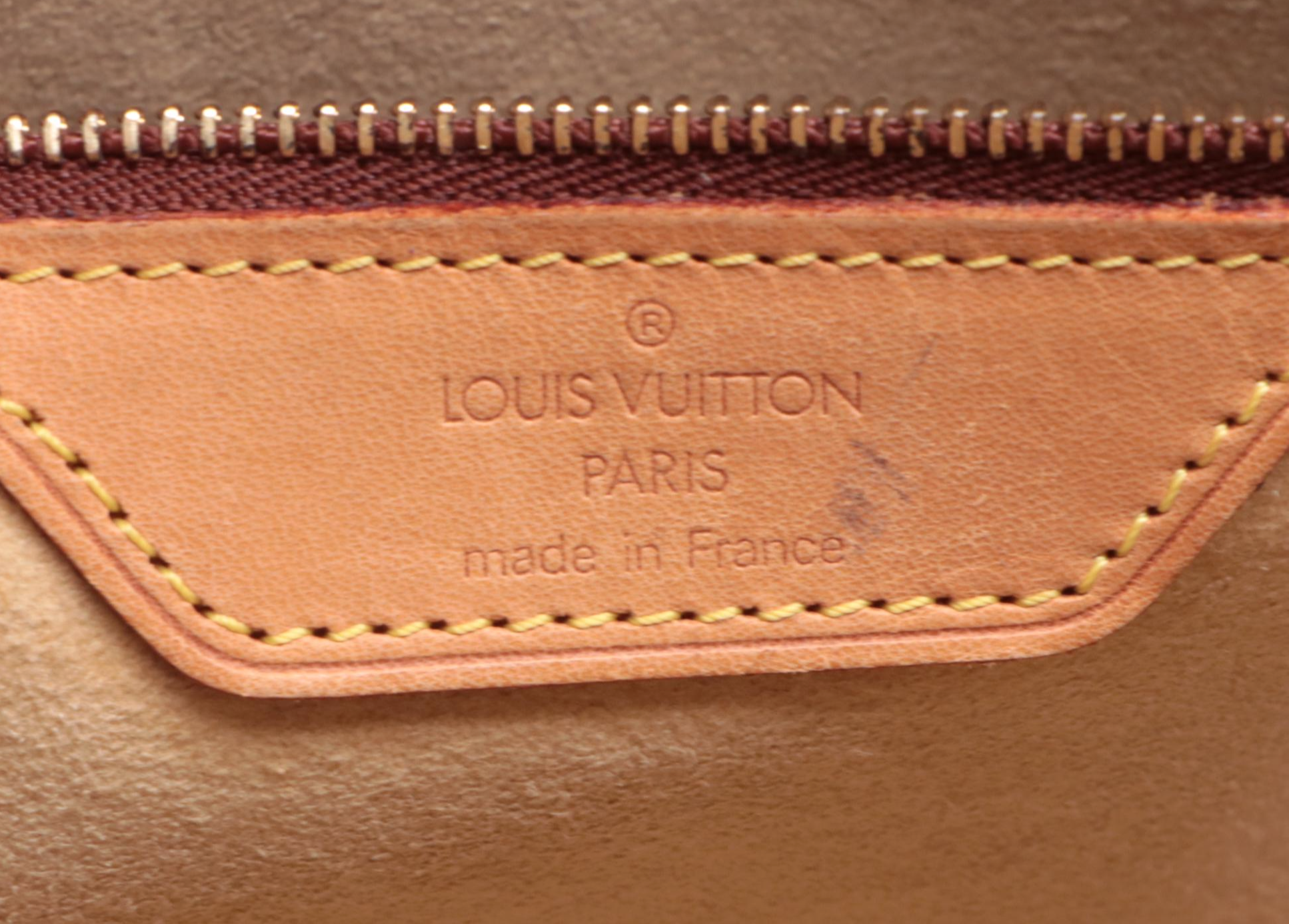 Louis Vuitton Babylone Shoulder Bag in Monogram Canvas/Vachetta Leather