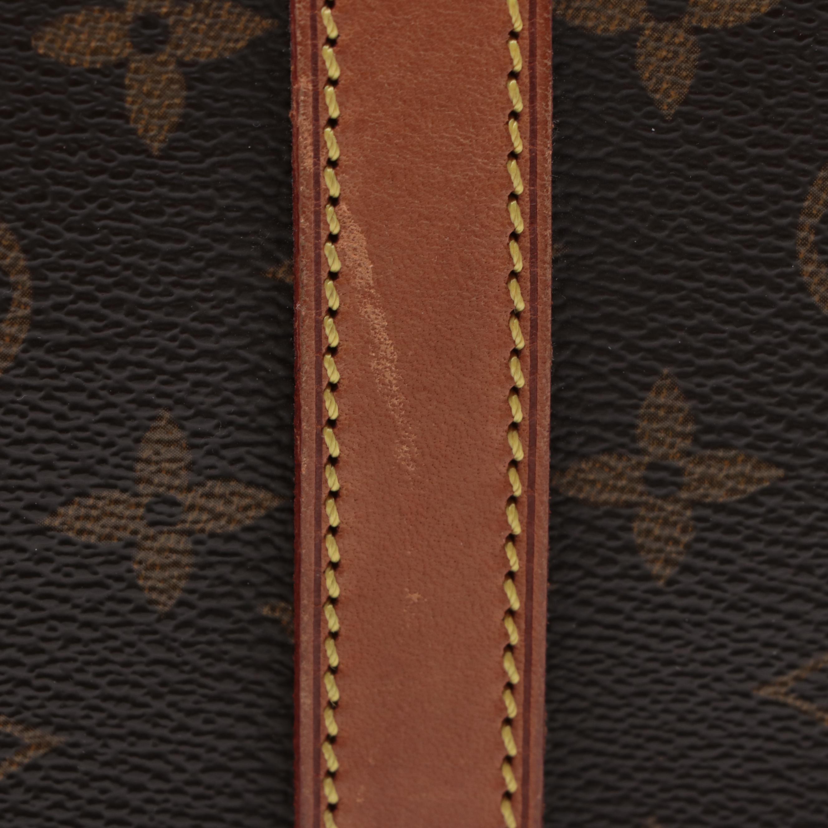 Louis Vuitton Babylone Shoulder Bag in Monogram Canvas/Vachetta Leather