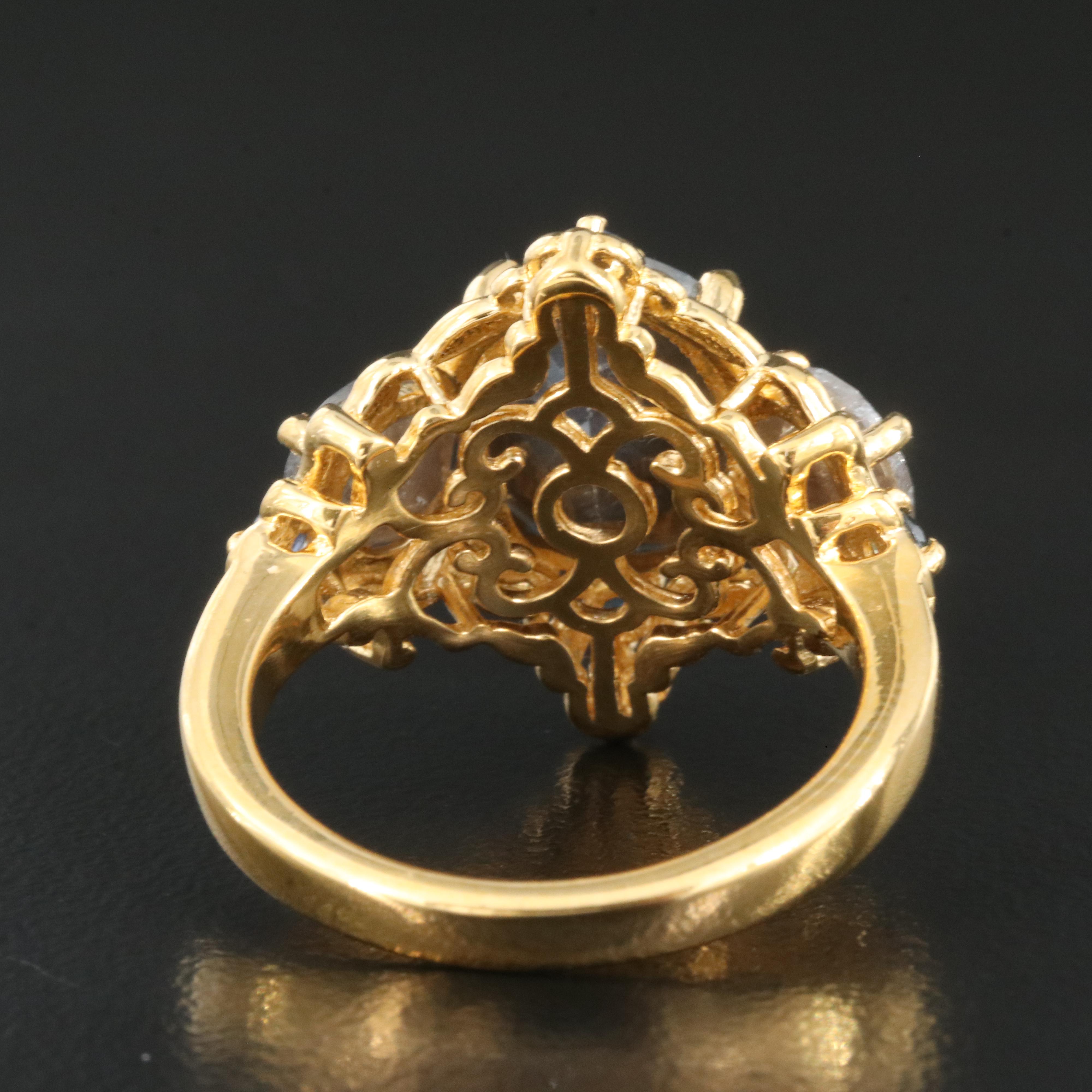 Sterling Sapphire Ring