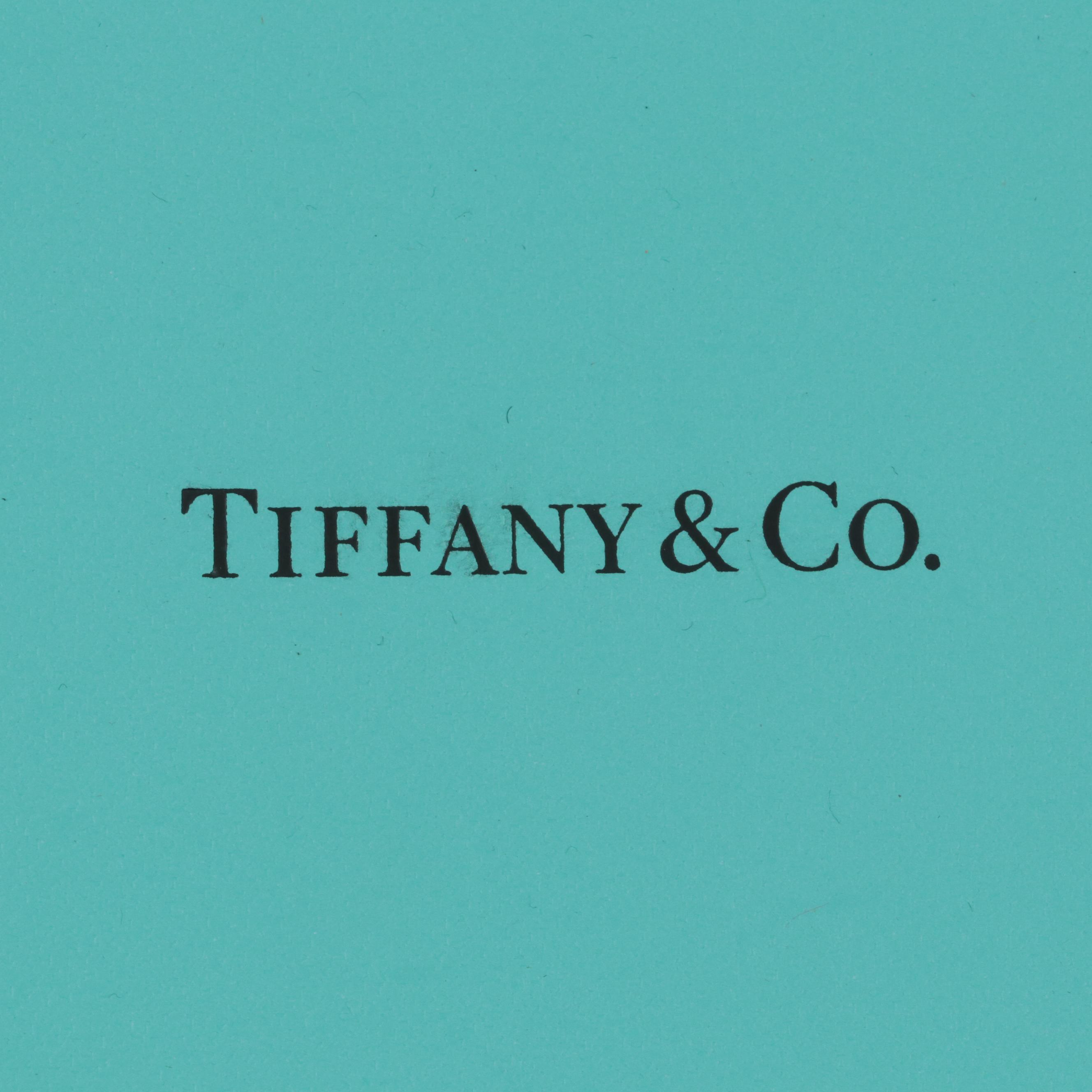 Tiffany & Co. "Rock Cut" Crystal Serving Bowl