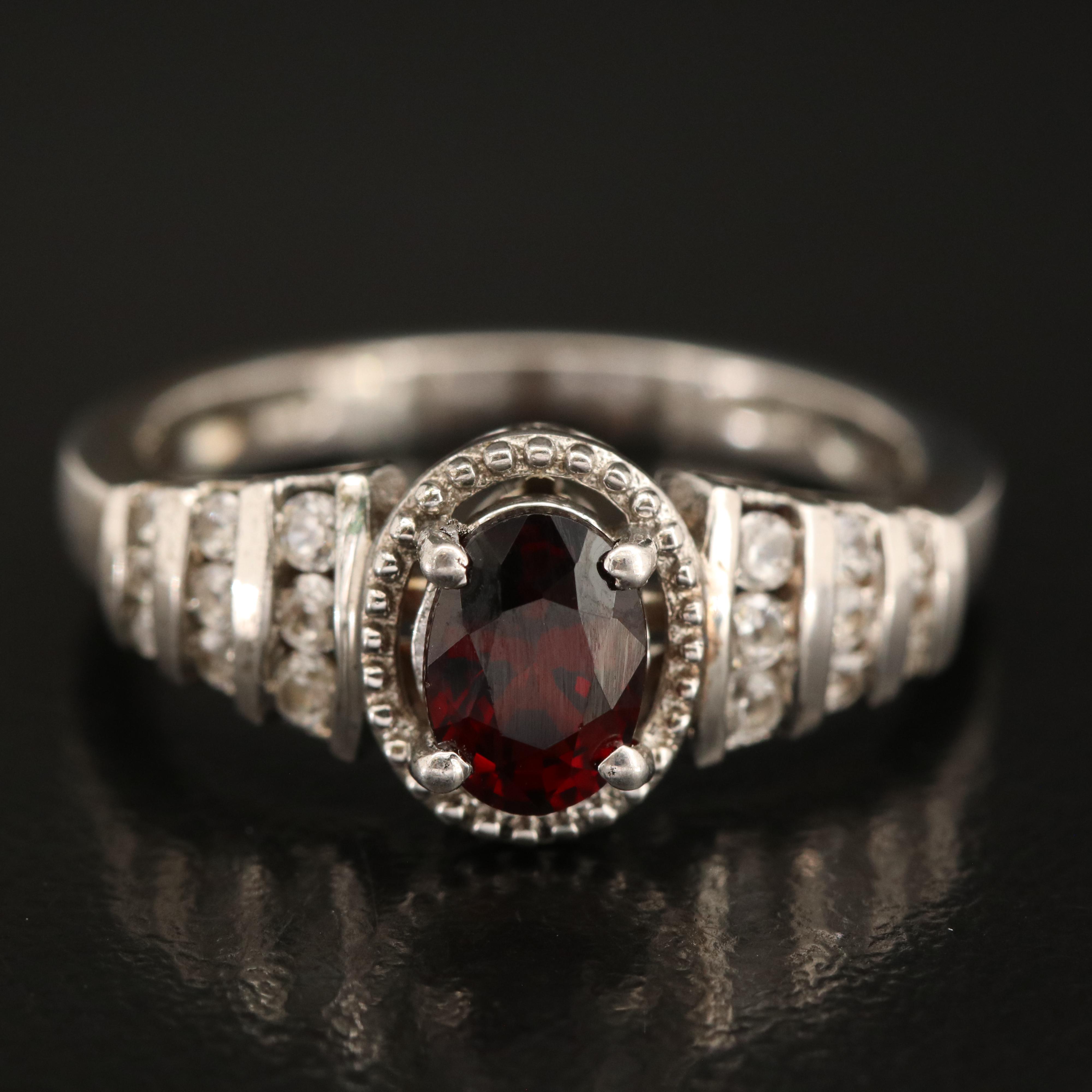 Sterling Common Opal, Garnet and Zircon Jewelry