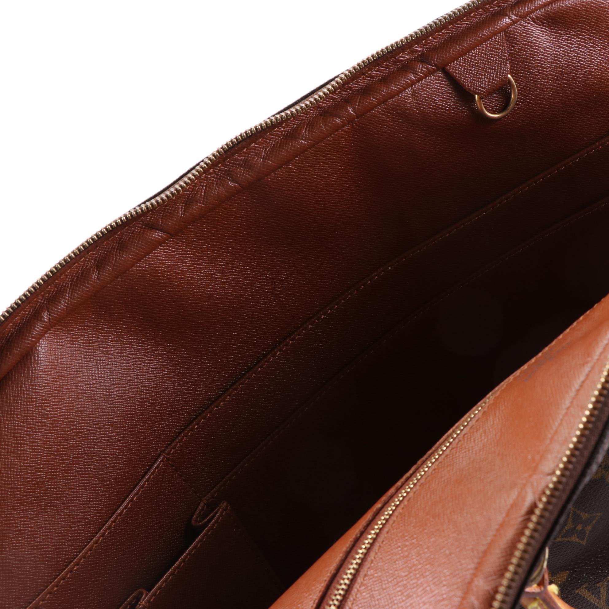 Louis Vuitton Porte-Documents Voyage Briefcase in Monogram Canvas and Leather