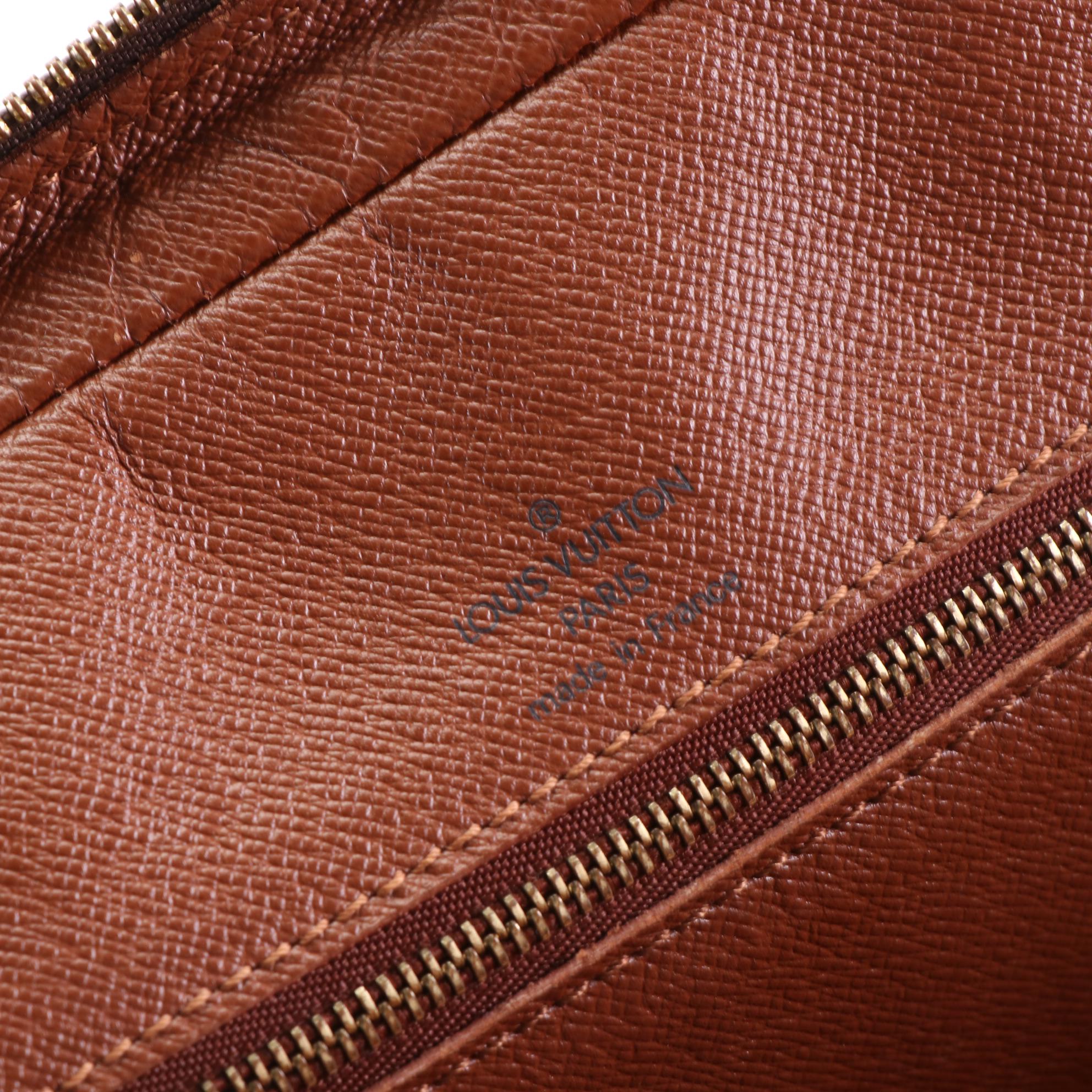 Louis Vuitton Porte-Documents Voyage Briefcase in Monogram Canvas and Leather