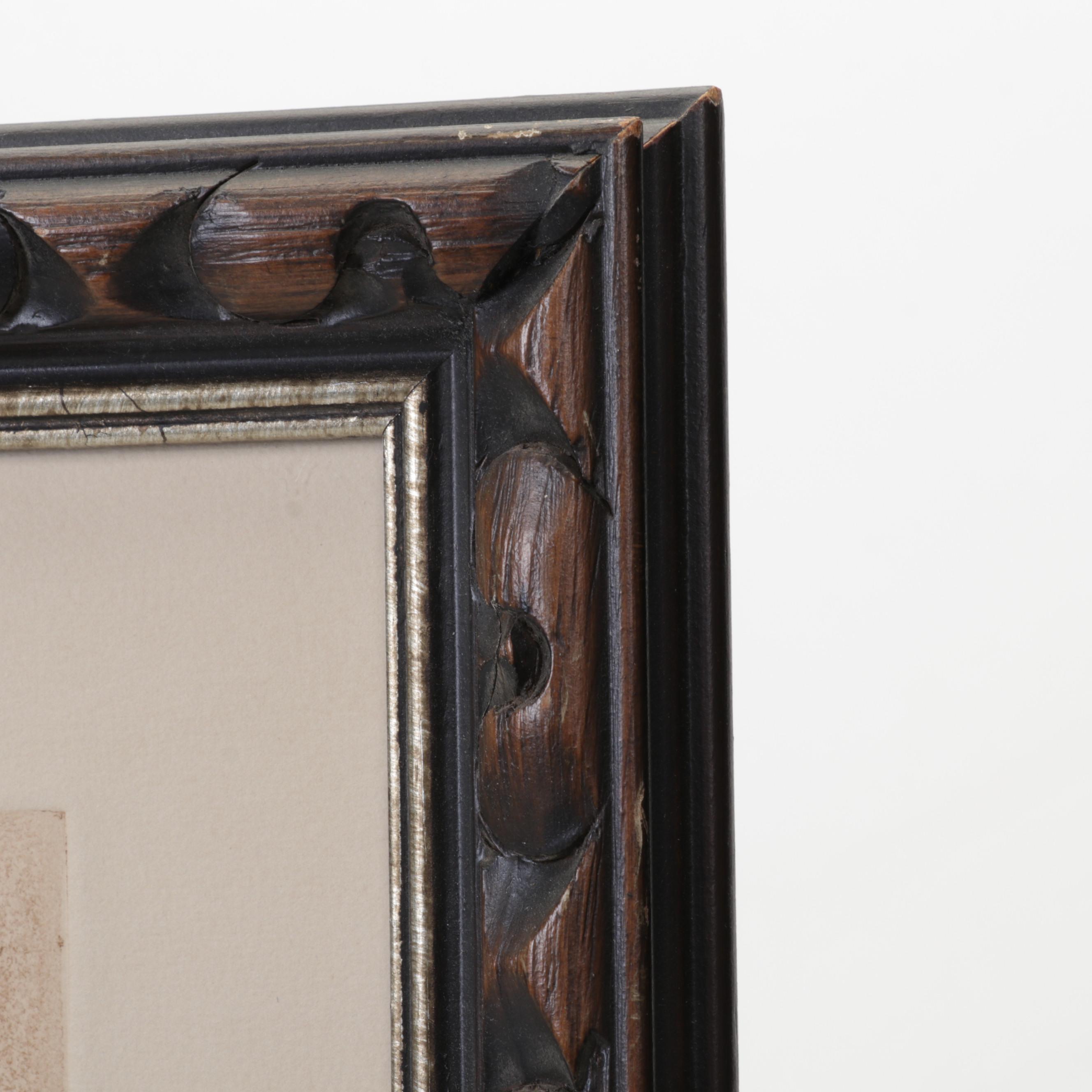 Mary Vickers Etching With Aquatint "Together We're Stronger," 1974