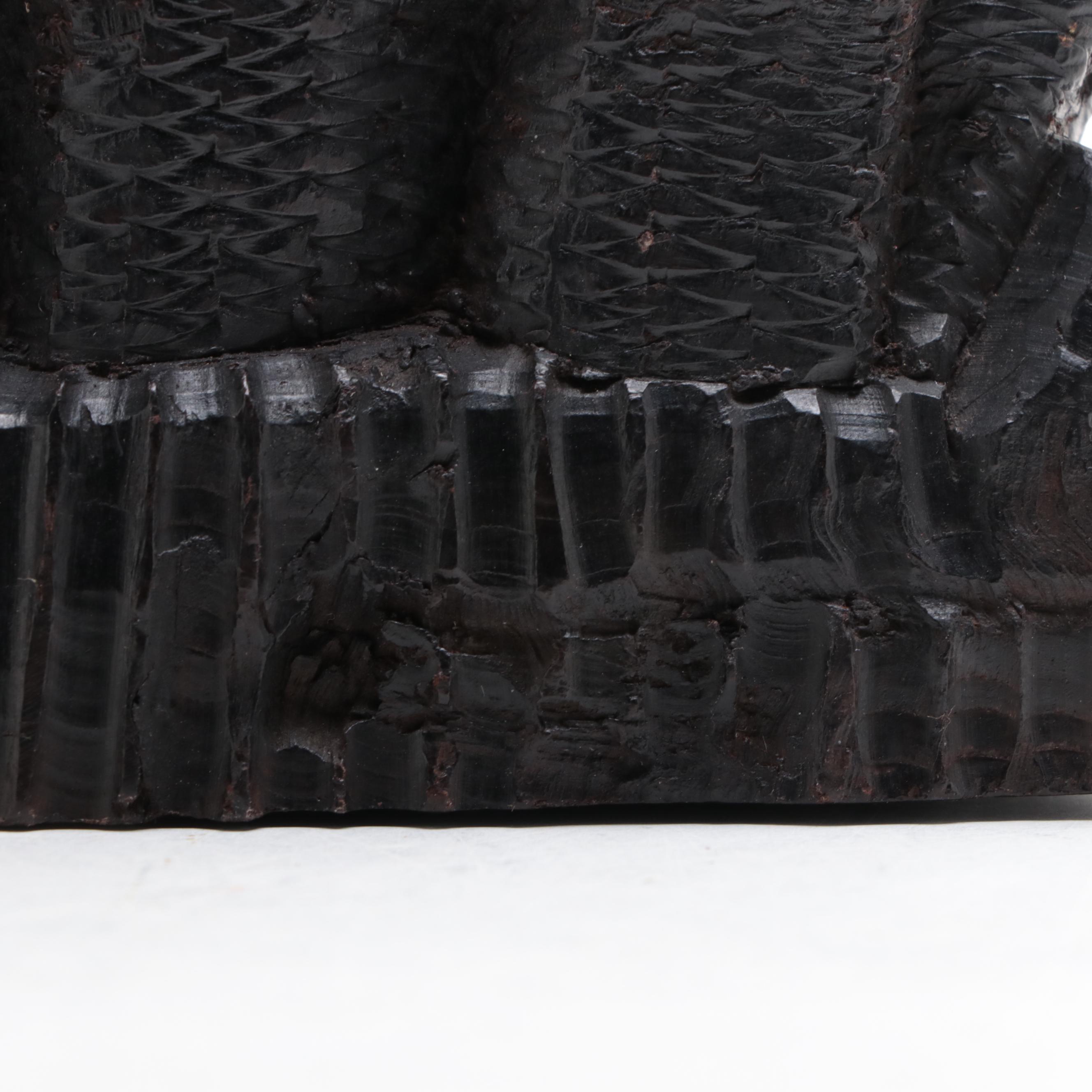 Kenyan Blackwood Nativity Sculpture