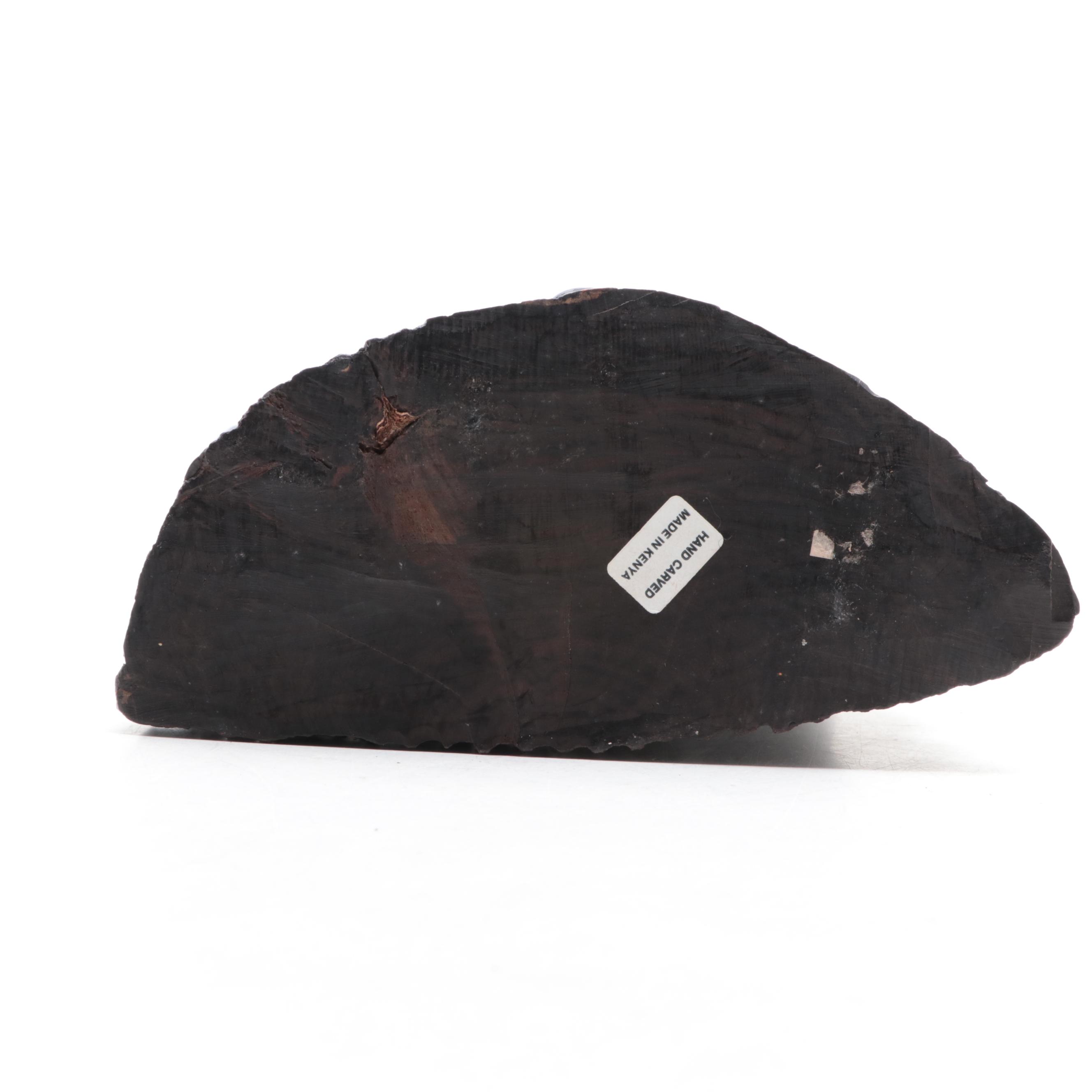 Kenyan Blackwood Nativity Sculpture