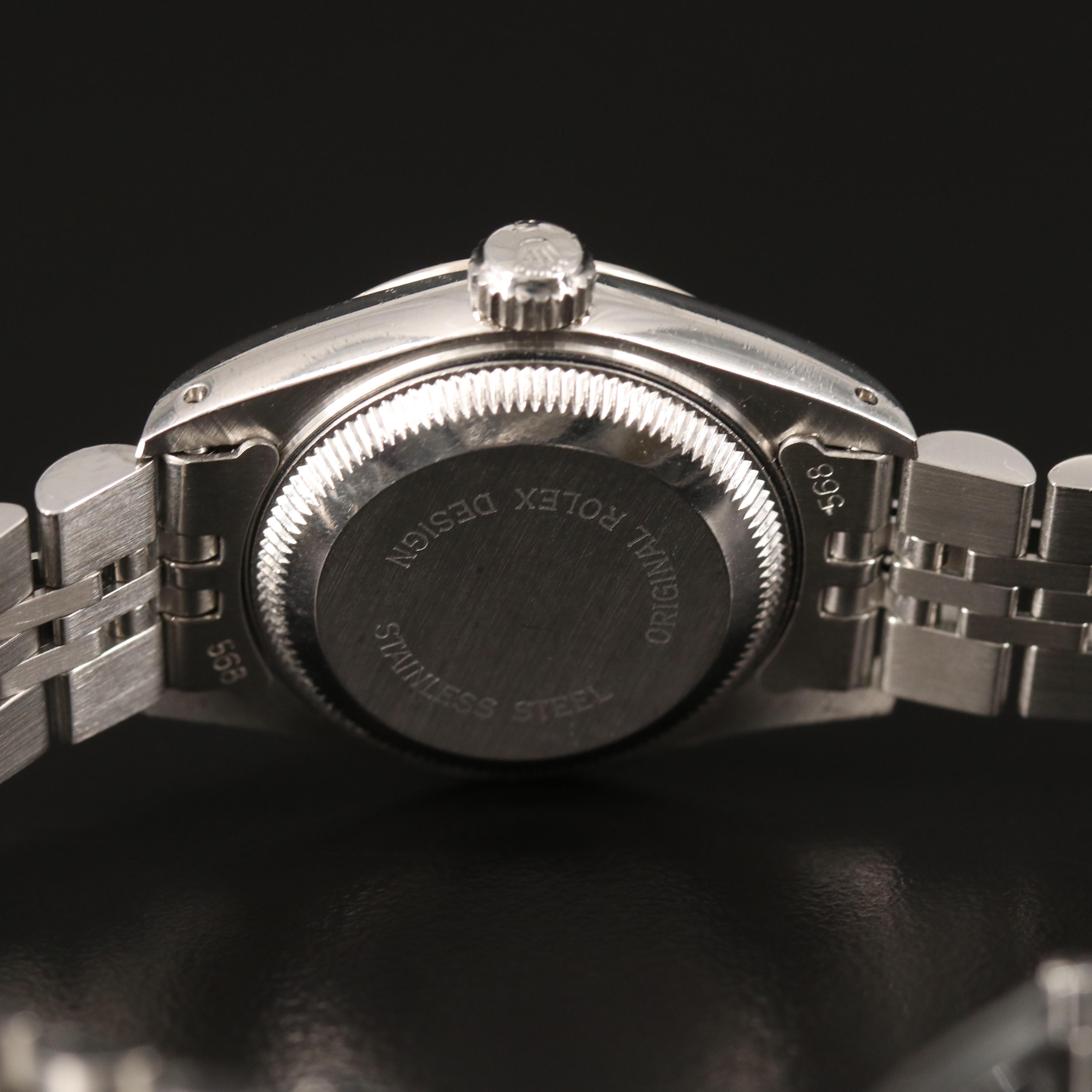 1990 Rolex 18K and Stainless Steel Oyster Perpetual Datejust Watch