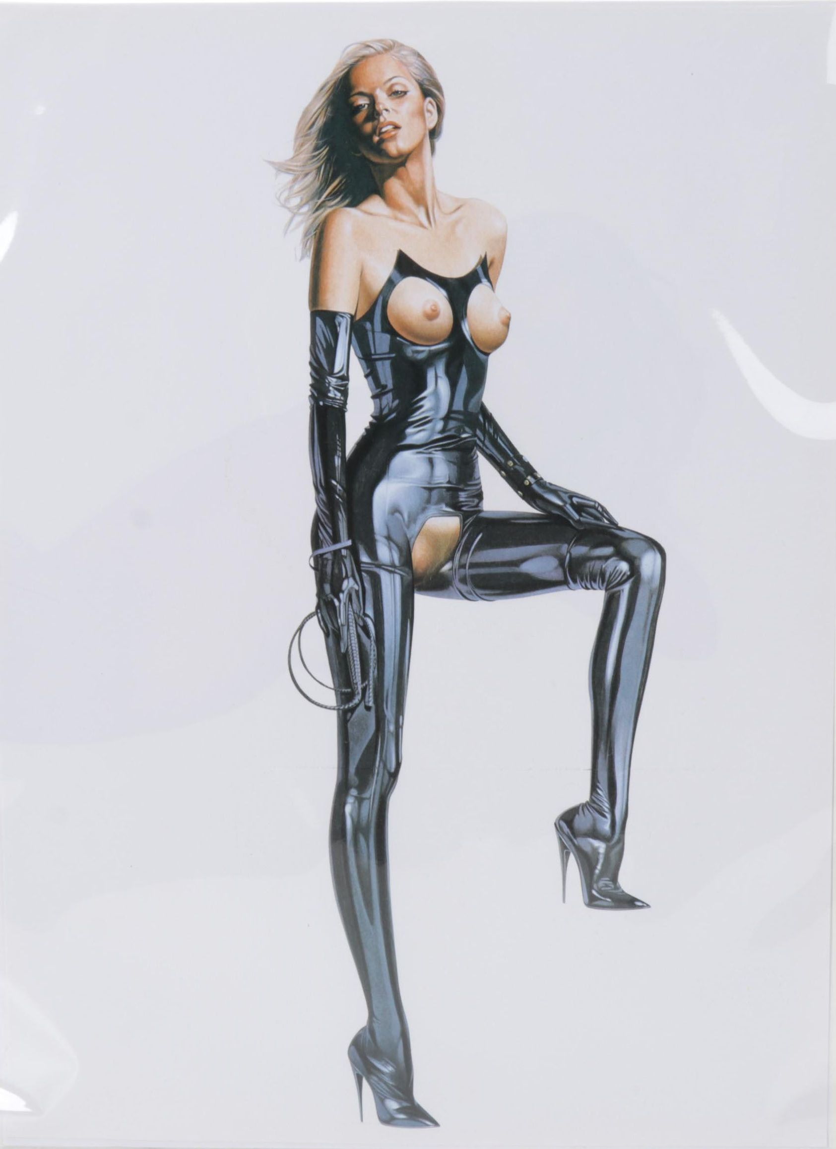 Sorayama Hajime Cheesecake Portrait Offset Lithograph From "Pin-Up," 2000