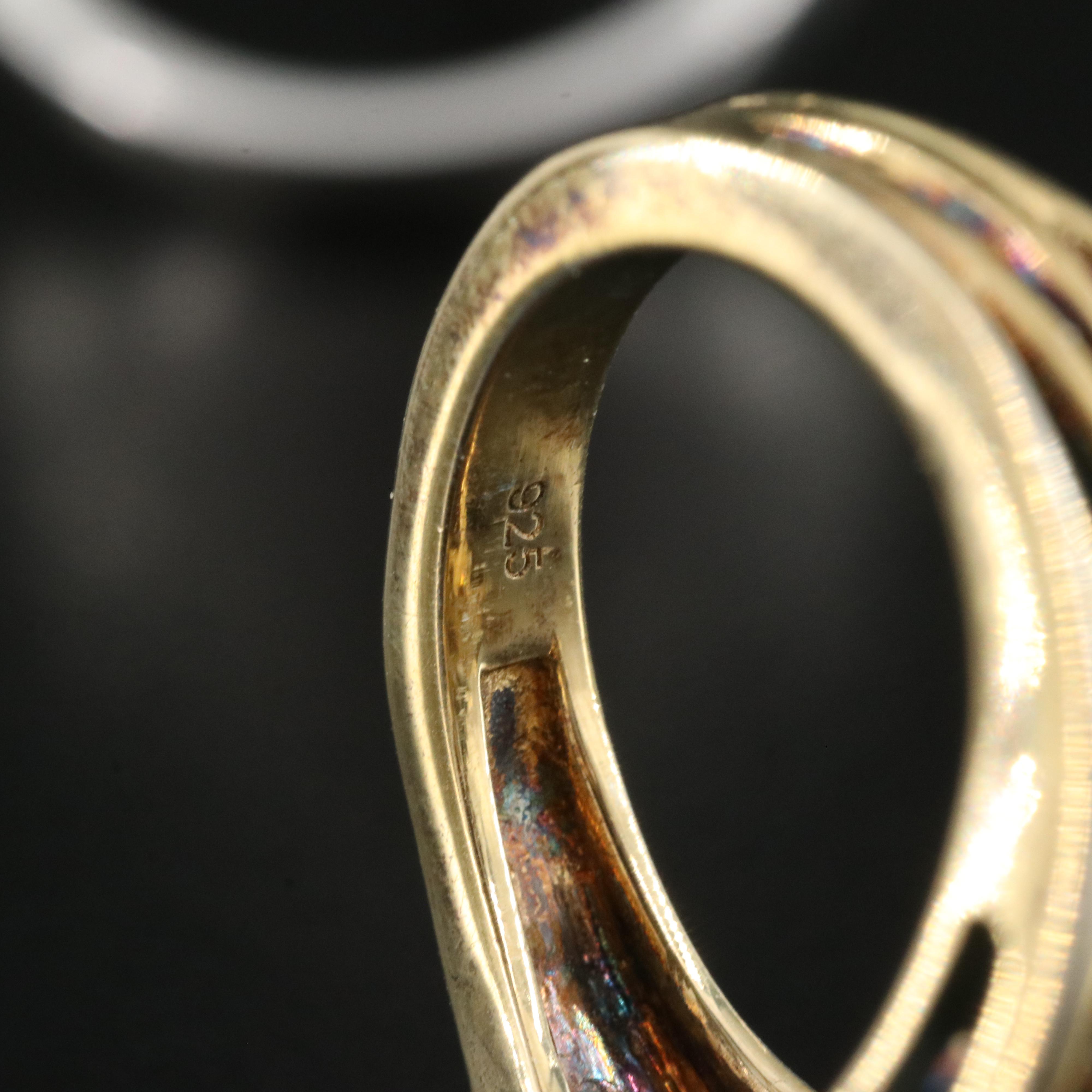 Sterling Rings Including Spodumene, Goshenite and Pink Sapphire