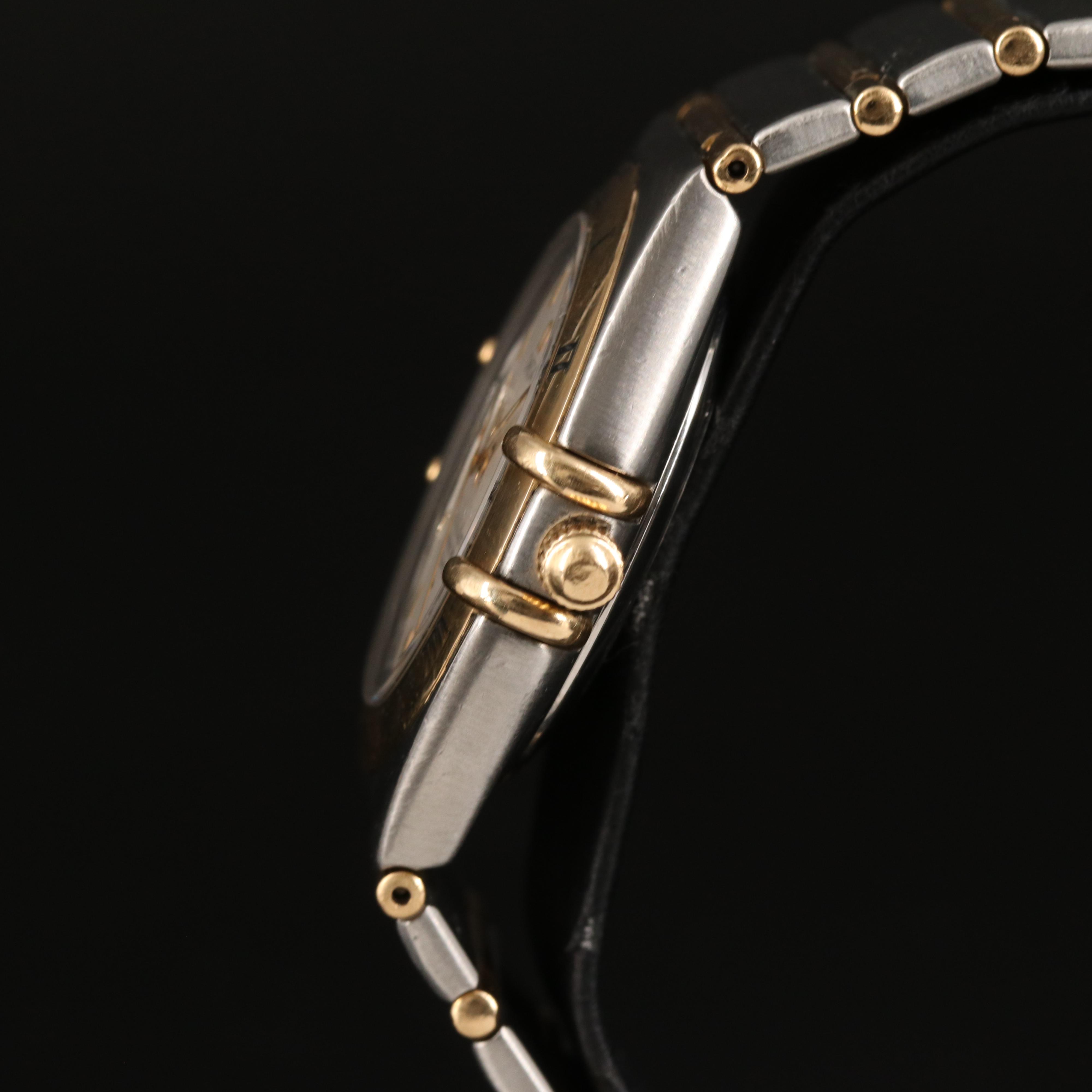 18K and Stainless Steel Omega Constellation Automatic Chronometer Watch